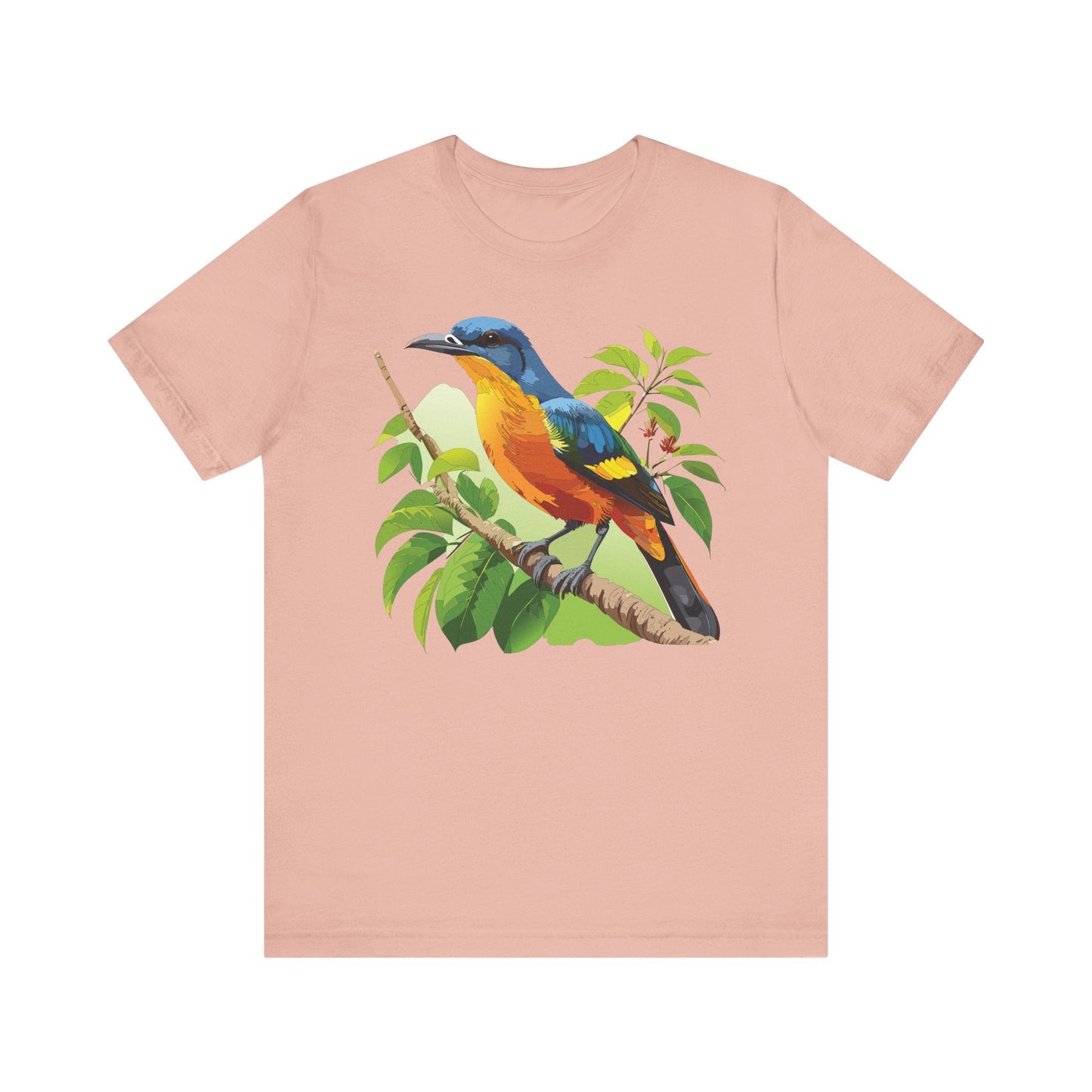 Unisex Animal Design Tee Shirt With Wildlife Graphics For Casual Everyday Wear And Comfort