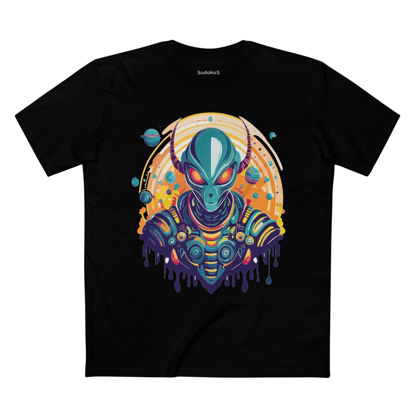 Aliens Graphic Unisex 100 Cotton Staple Tee 27