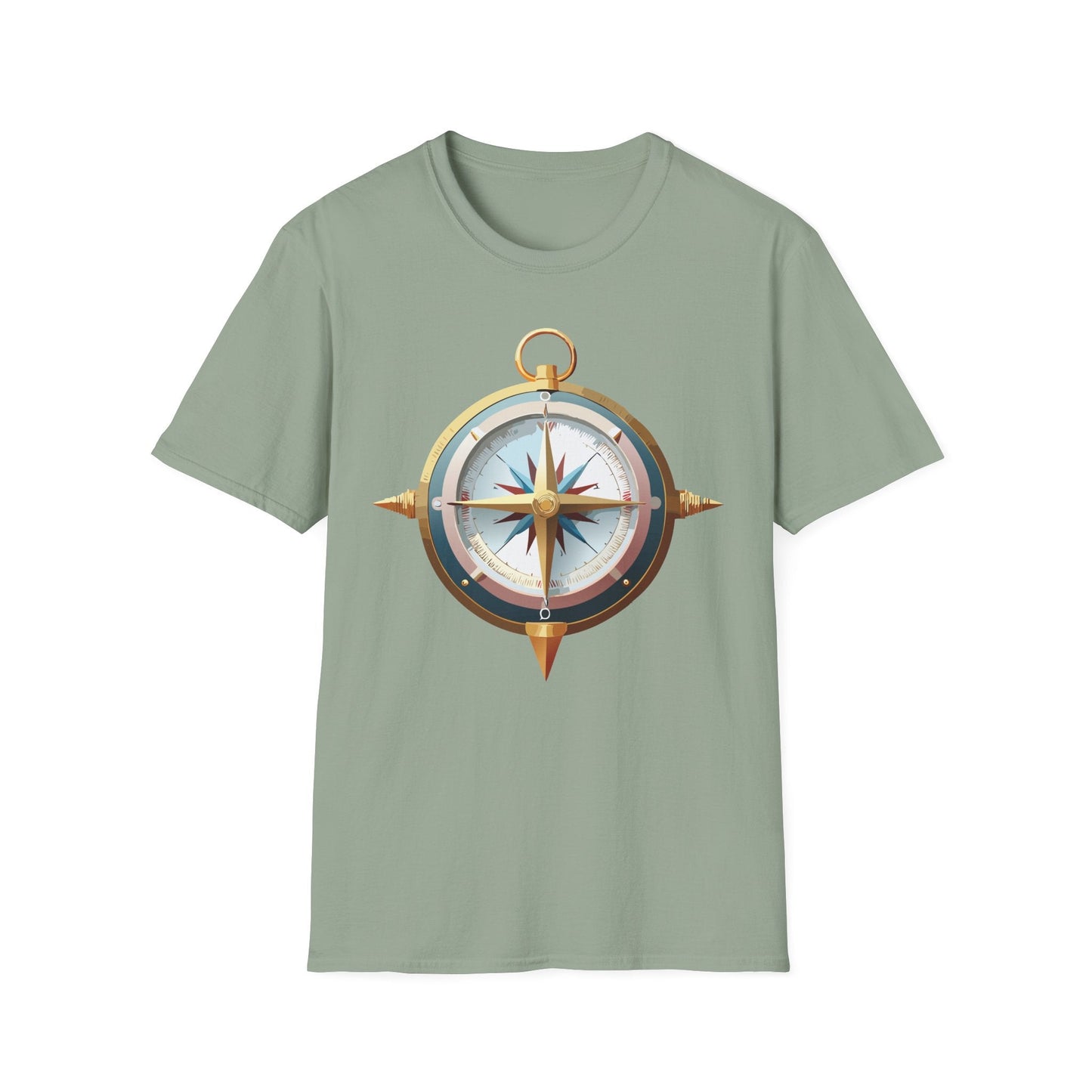 Compass Navigator Graphic Tee Unisex 100 Cotton 30