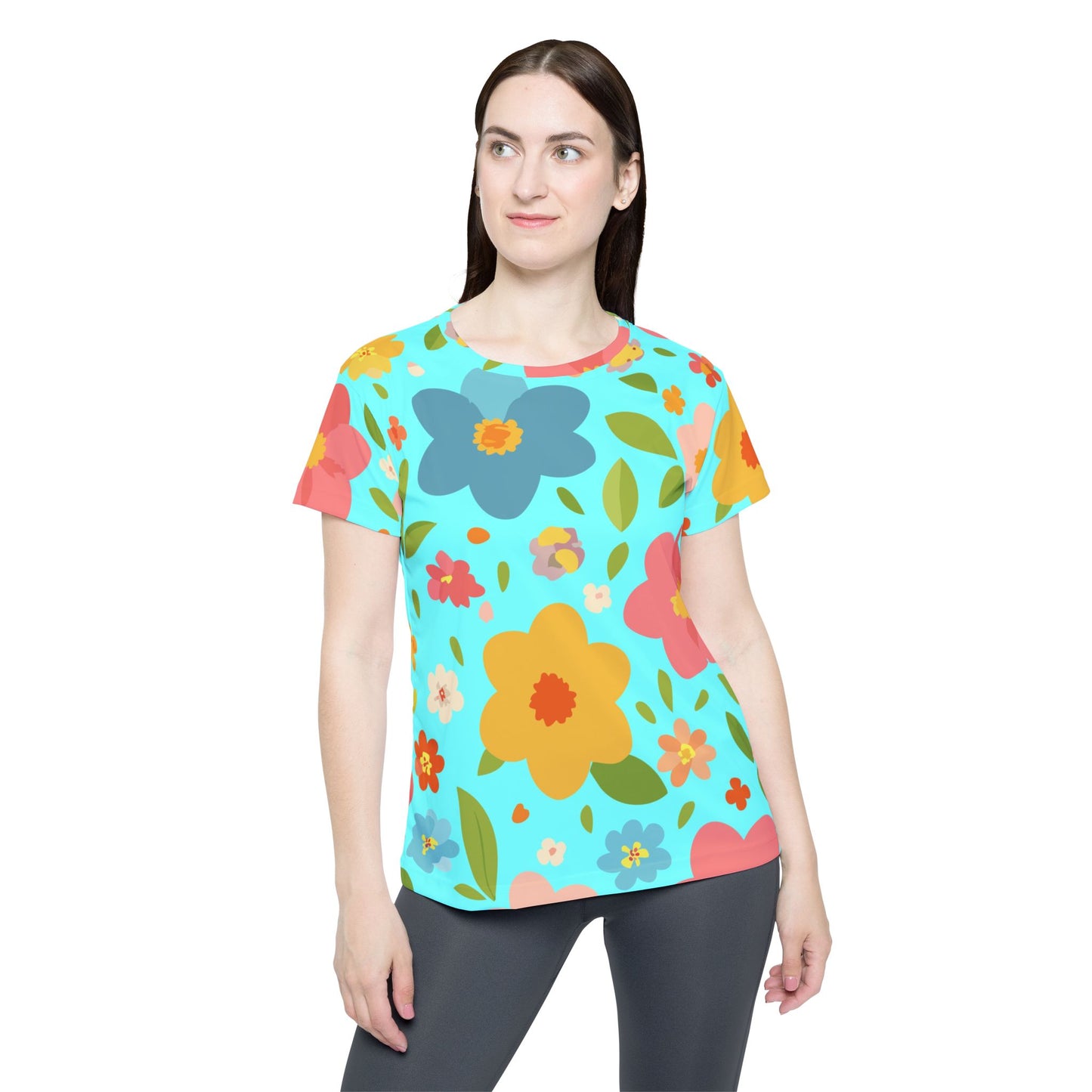 Floral Print Shirt, Shirt with Flowers