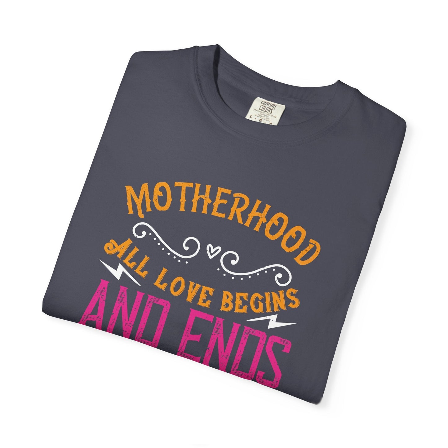 Mom T-shirt Mother Day Mama Tee Unisex Comfort Colors Garment-Dyed Cotton h85