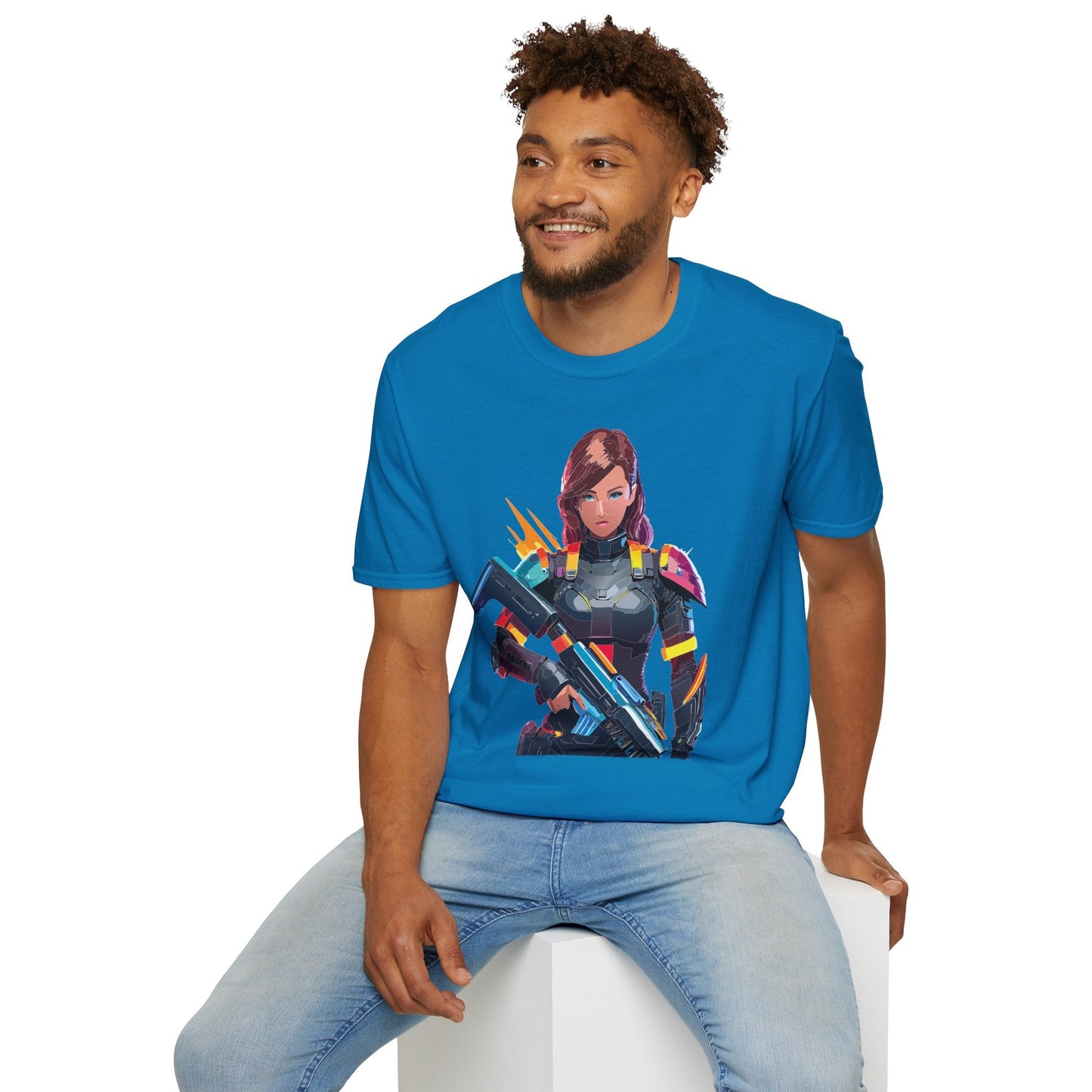 Robocop Graphic Unisex Cotton With Cyber Man Artwork Tee 8