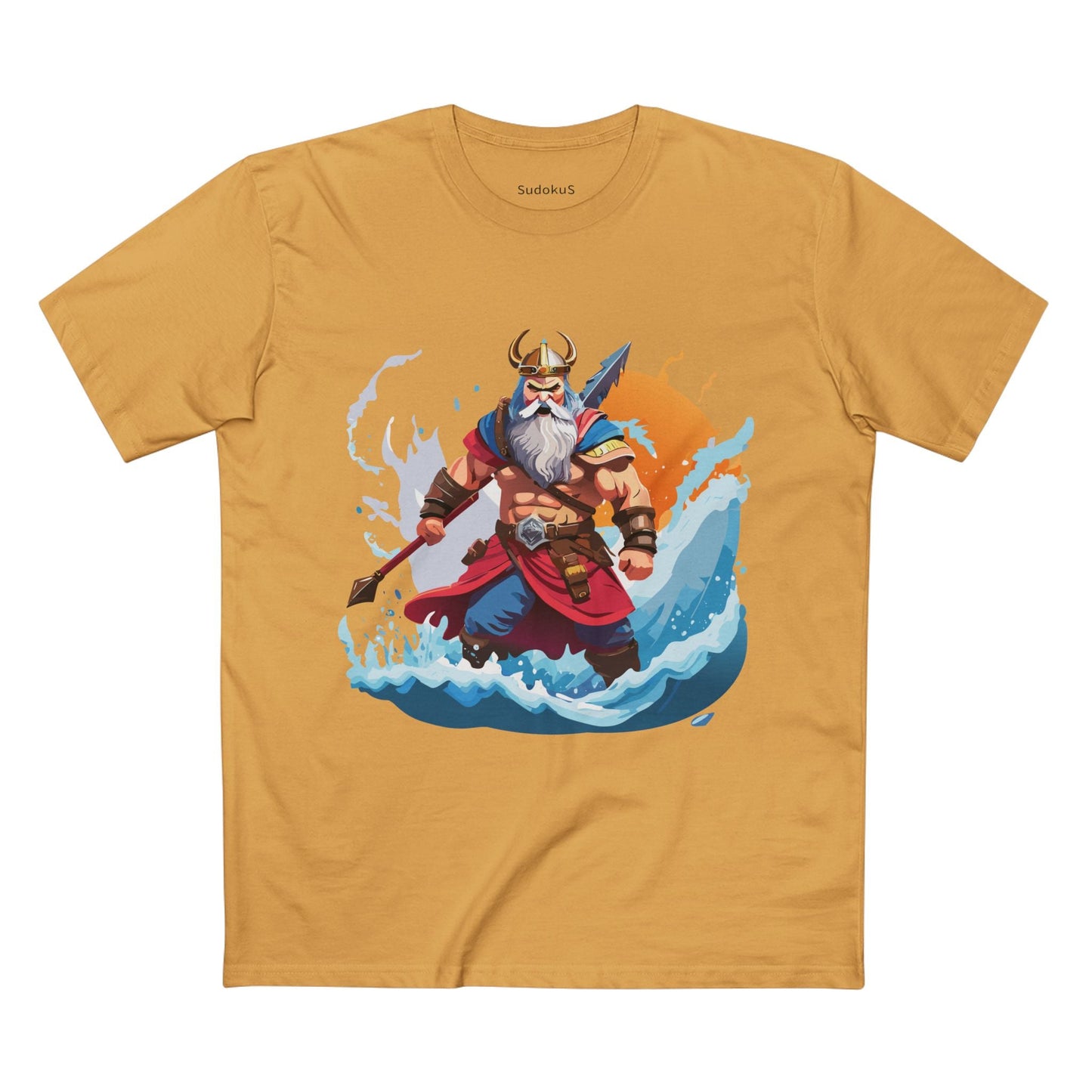 Viking Graphic Unisex 100 Cotton Staple Tee 16