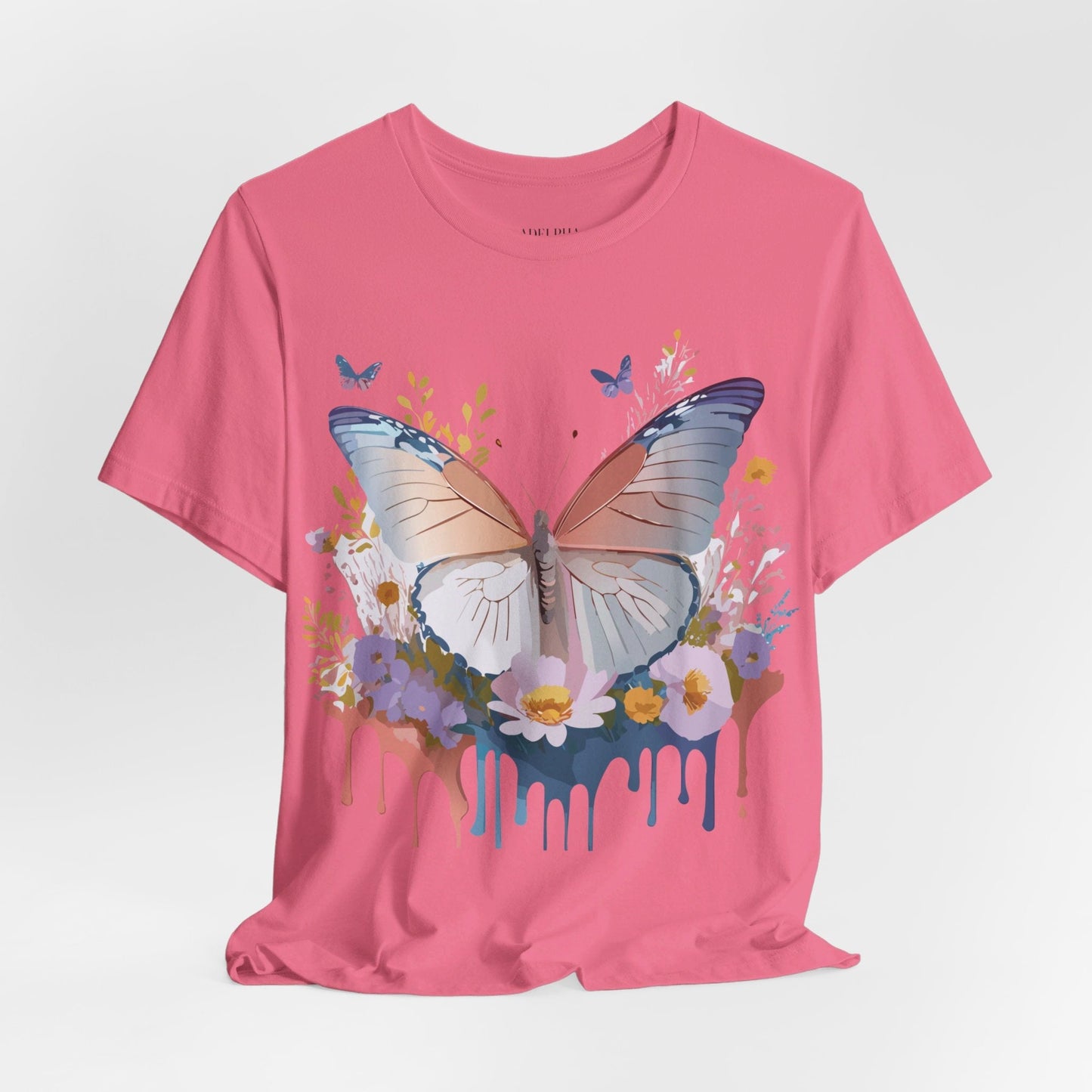 Butterfly Graphic Tee Unisex Vintage Art Design Adelpha Collection