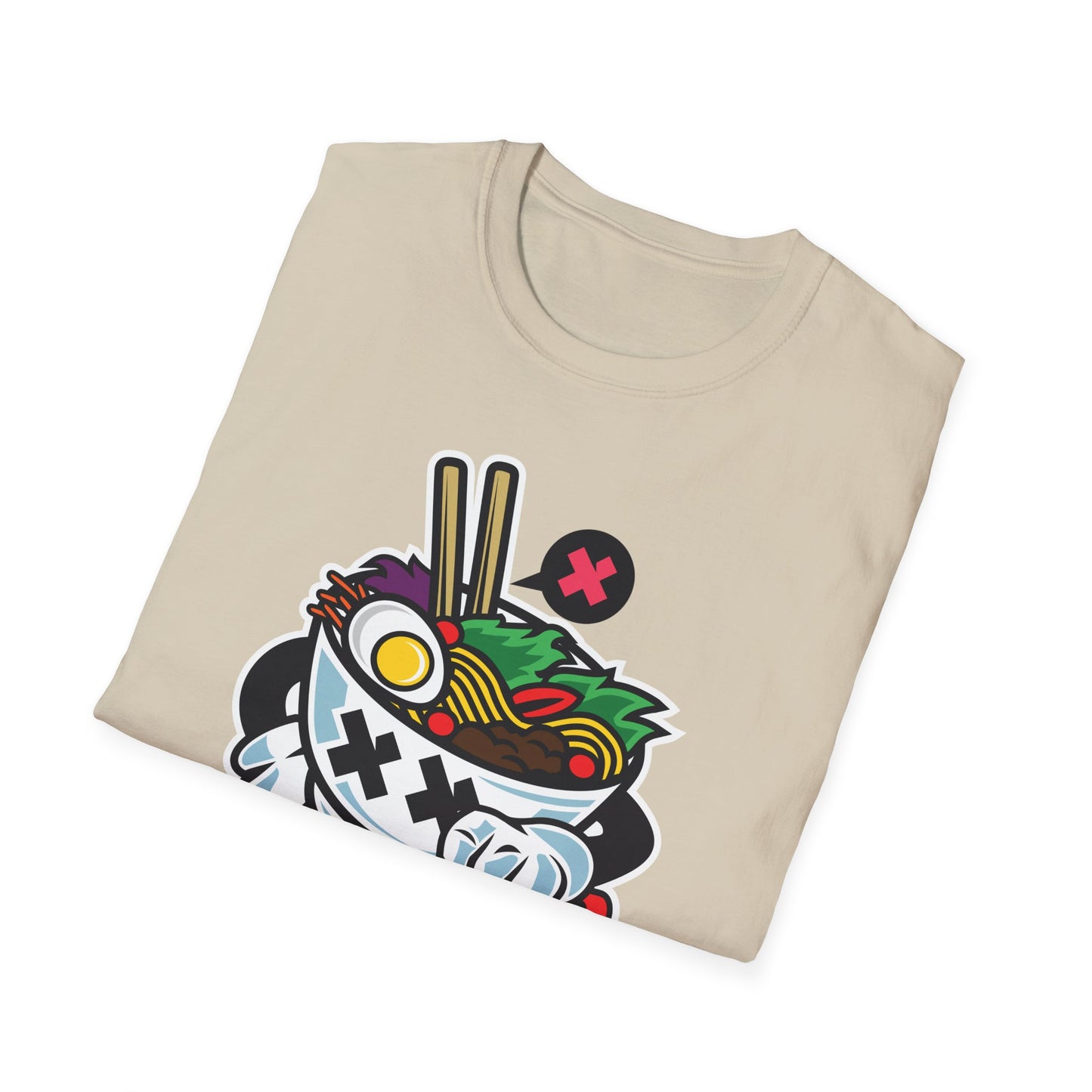 Unisex Cotton T-Shirt with Cartoon Graphic Design