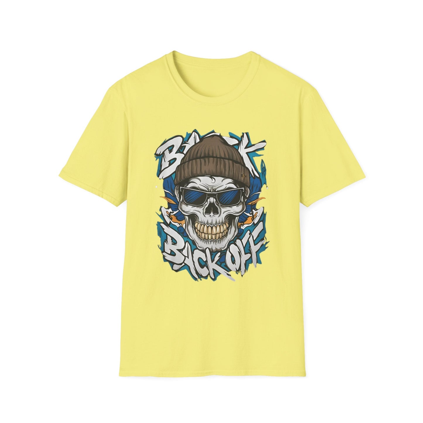 Gildan Softstyle Skull Tee Shirt Unisex Skeleton Design 100 Percent Cotton Graphic Tee