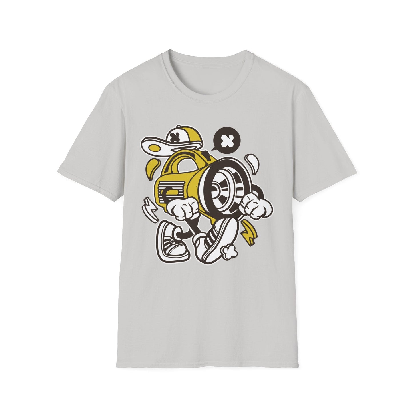 Cartoon T Shirt Animation Tee Funny Tee Unisex Softstyle Cotton Tee Gildan 64000