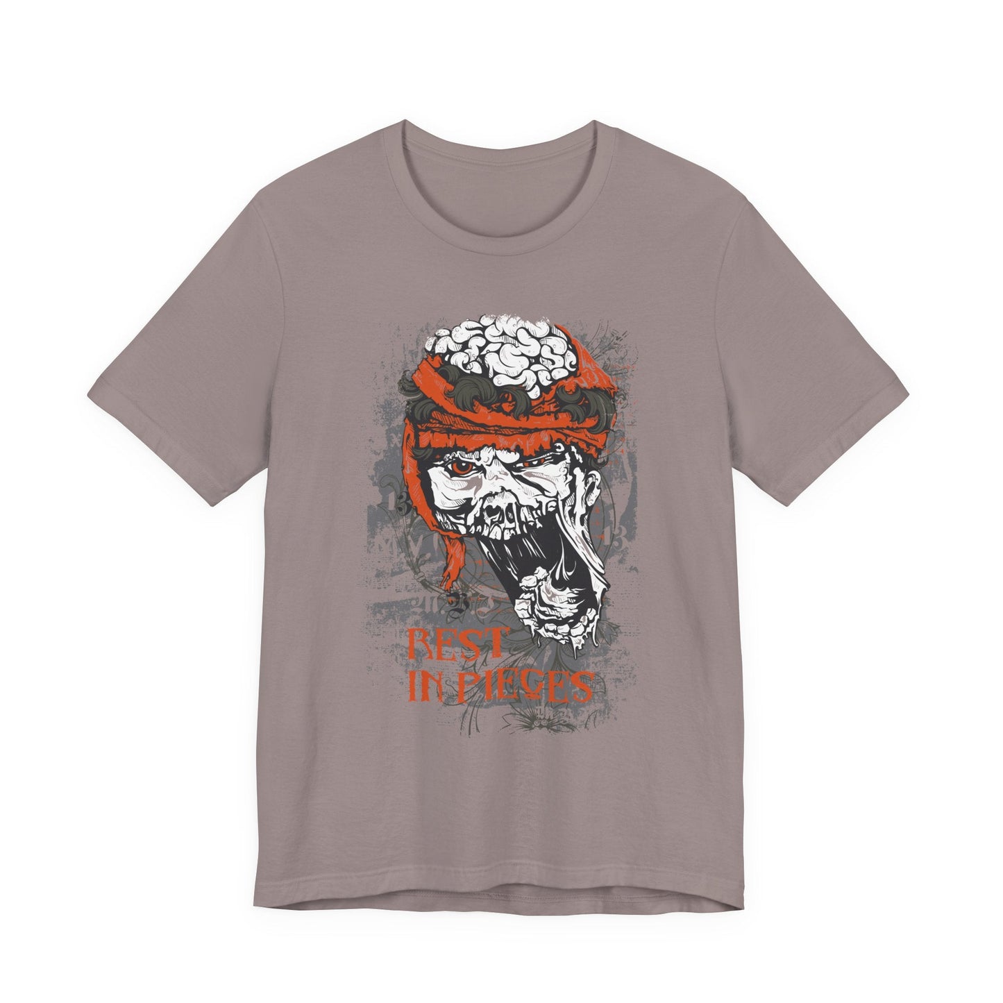 Skull Graphic Unisex Cotton T-Shirt r10