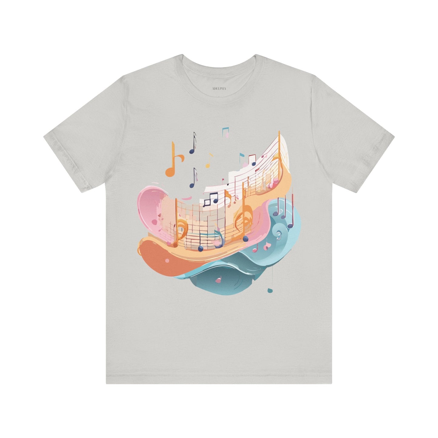 Adelpha Graphic Tee Unisex Jersey Short Sleeve Vintage Inspired Artwork Music T Shirt Casual Wear