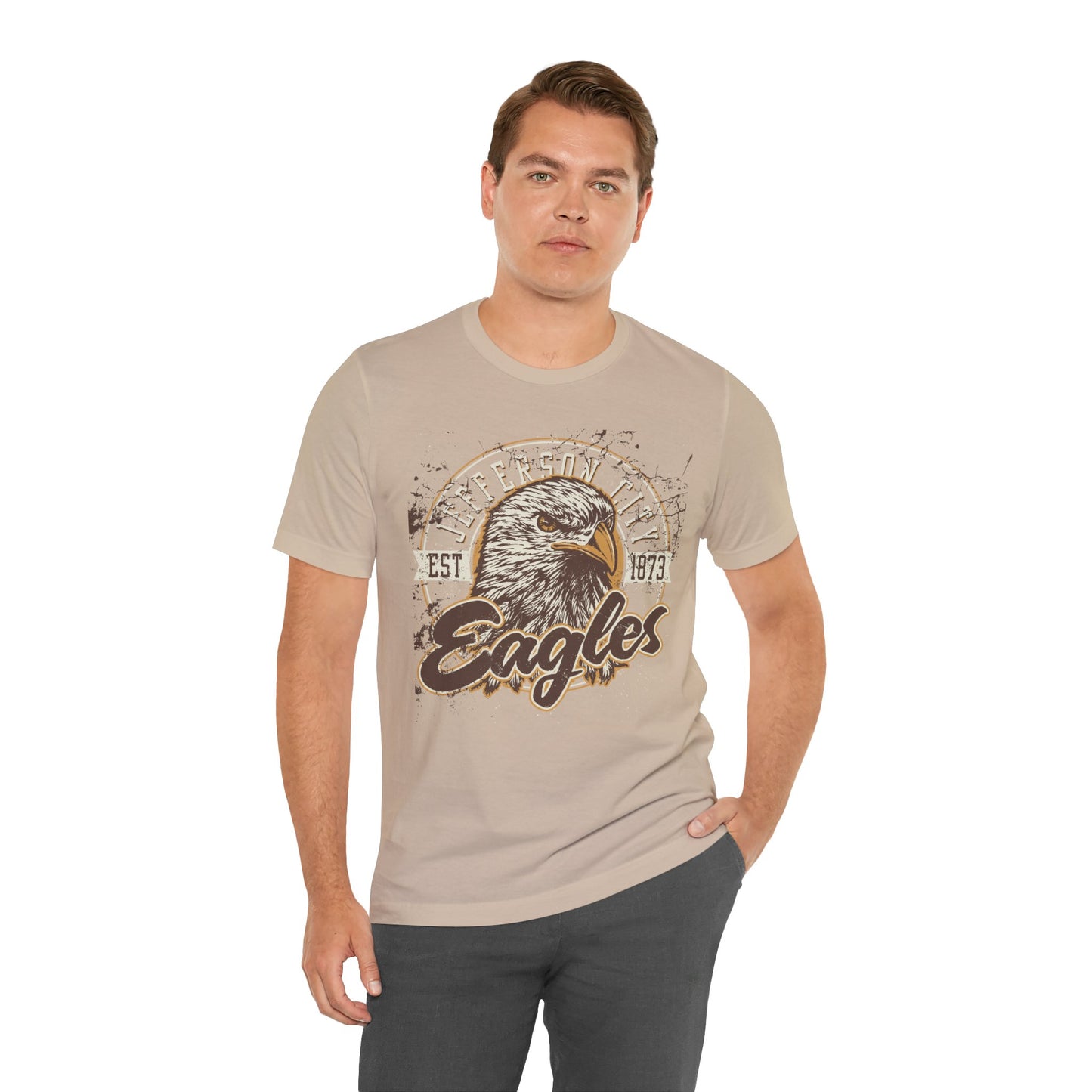Sports Team Vintage Tee, Football Graphic T-Shirt, Eagle Graphic T-Shirt, Vintage Shirt, Design Football Tees
