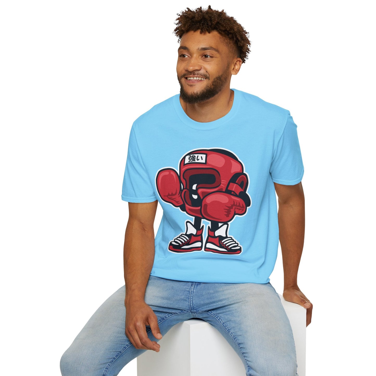 Cartoon T Shirt Unisex Short Sleeve Animation Tee Funny Graphic Tee Gildan Softstyle 64000 Cotton
