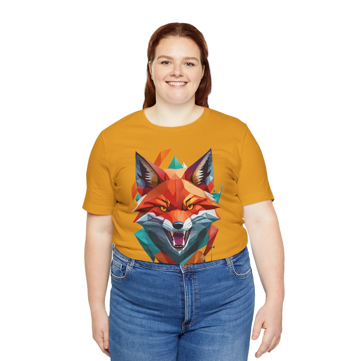 Unisex Animal Print Tee Shirt With Wild Animals Art Design For Men Women Soft Cotton