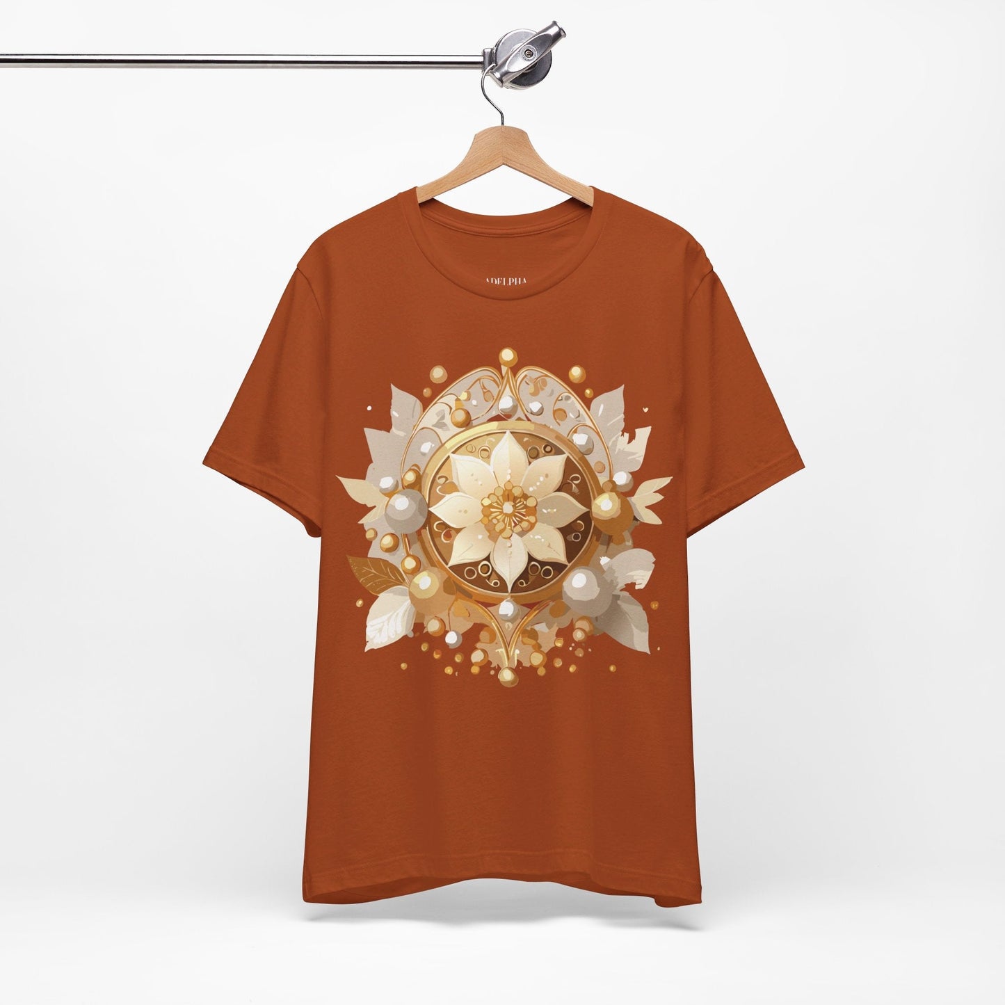 Jewelry Graphic Unisex 100 Cotton Vintage Treasure Art T-Shirt 47