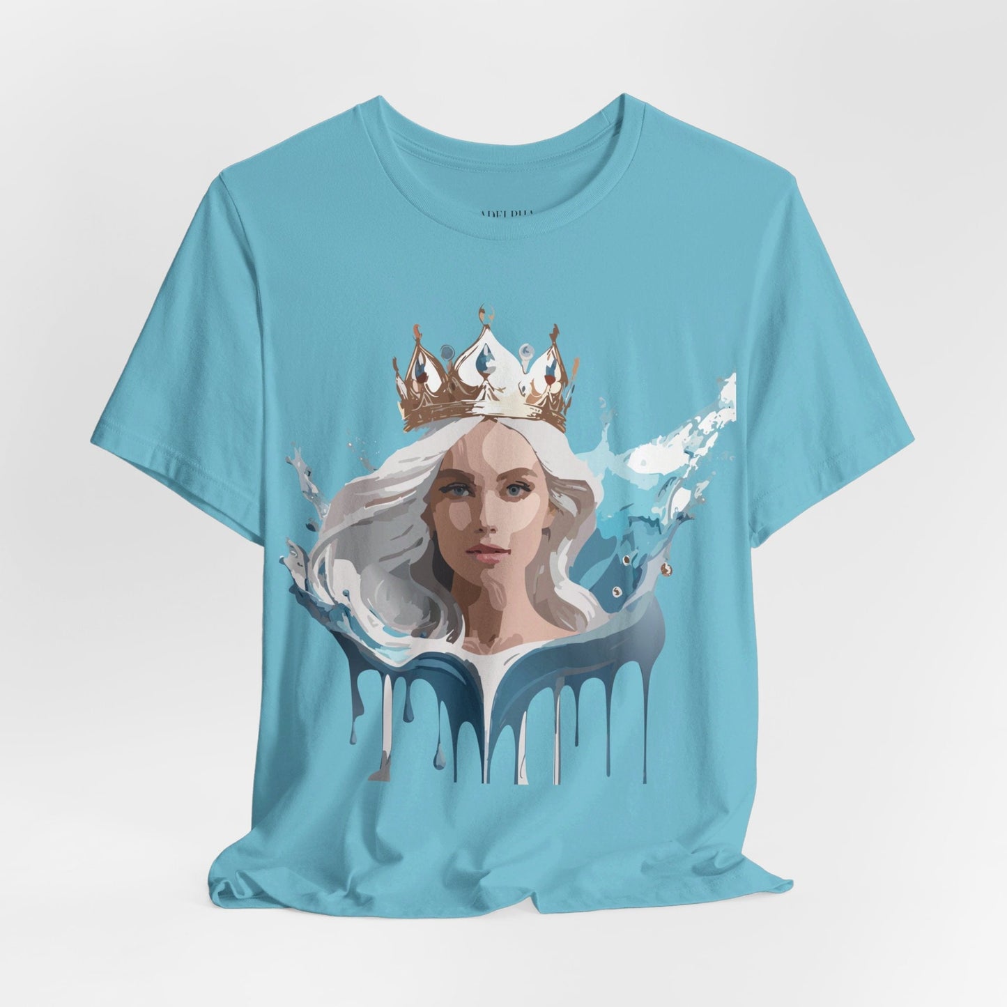 Queen Graphic T Shirt By Adelpha Unisex Jersey Short Sleeve Vintage Inspired Art Tee