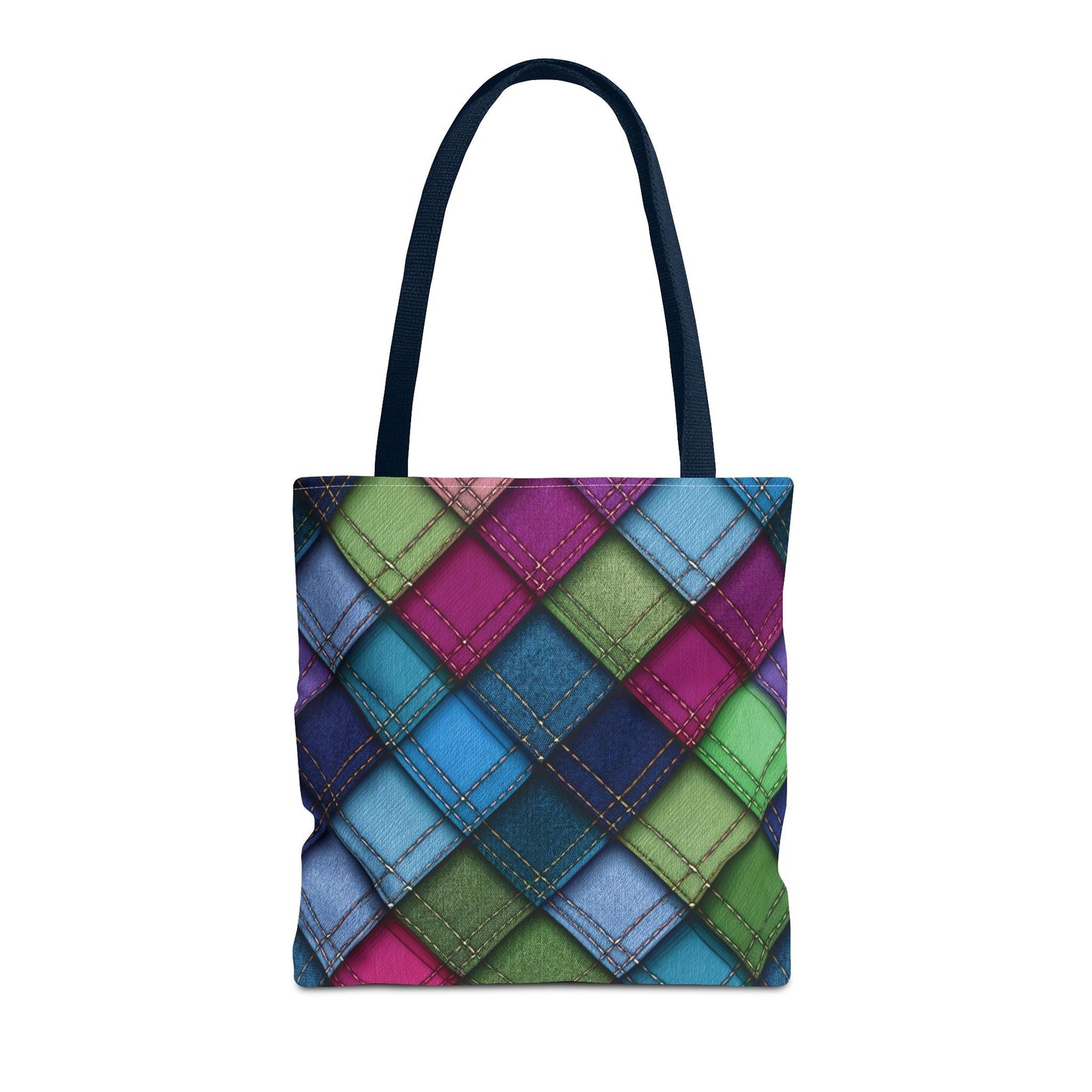 Denim Canvas Bag, Tote Bag Denim Printify