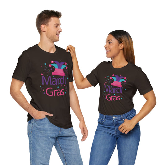 Unisex Cotton Tee Shirt for Mardi Gras