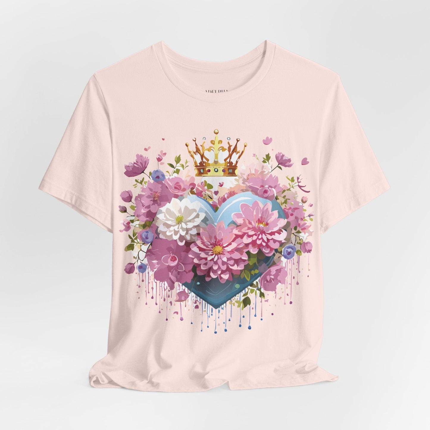 Valentine Shirts Unisex Graphic T Shirt From Adelpha Vintage Inspired Artwork Short Sleeve Tee