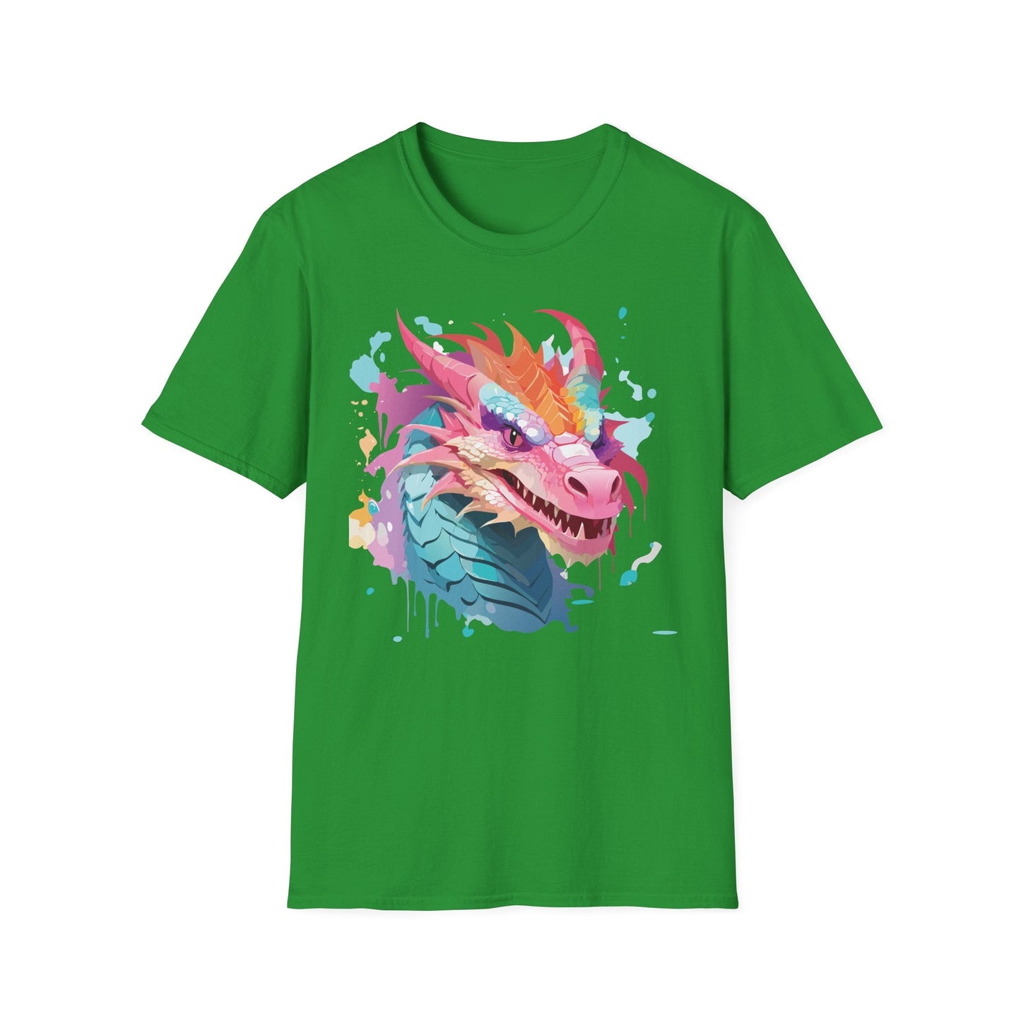Dragon T Shirt Unisex Dragon Graphic Tee Softstyle 64000 Lightweight Comfort Durable Breathable