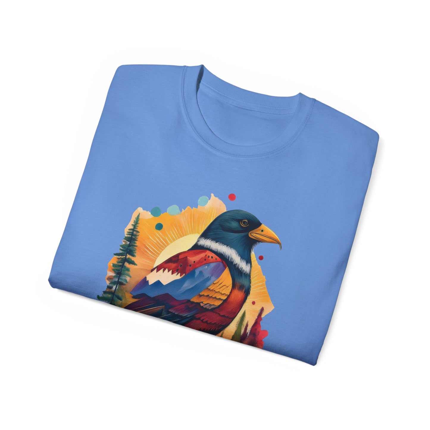 Colorado Bird Graphic Unisex Cotton T‑Shirt 3