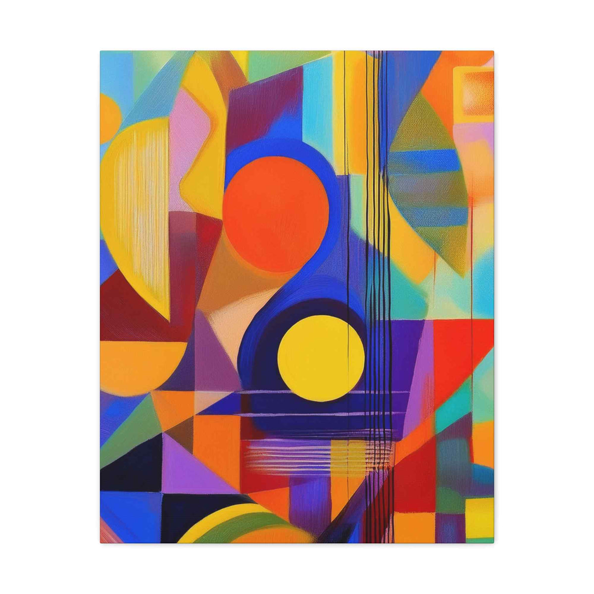 Abstract Painting Print Canvas 20x24,20x30,24x30, 24x32,24x36,30x40, 32x48,36x48,40x60 Pine-Wood Inner Frame ABS-9