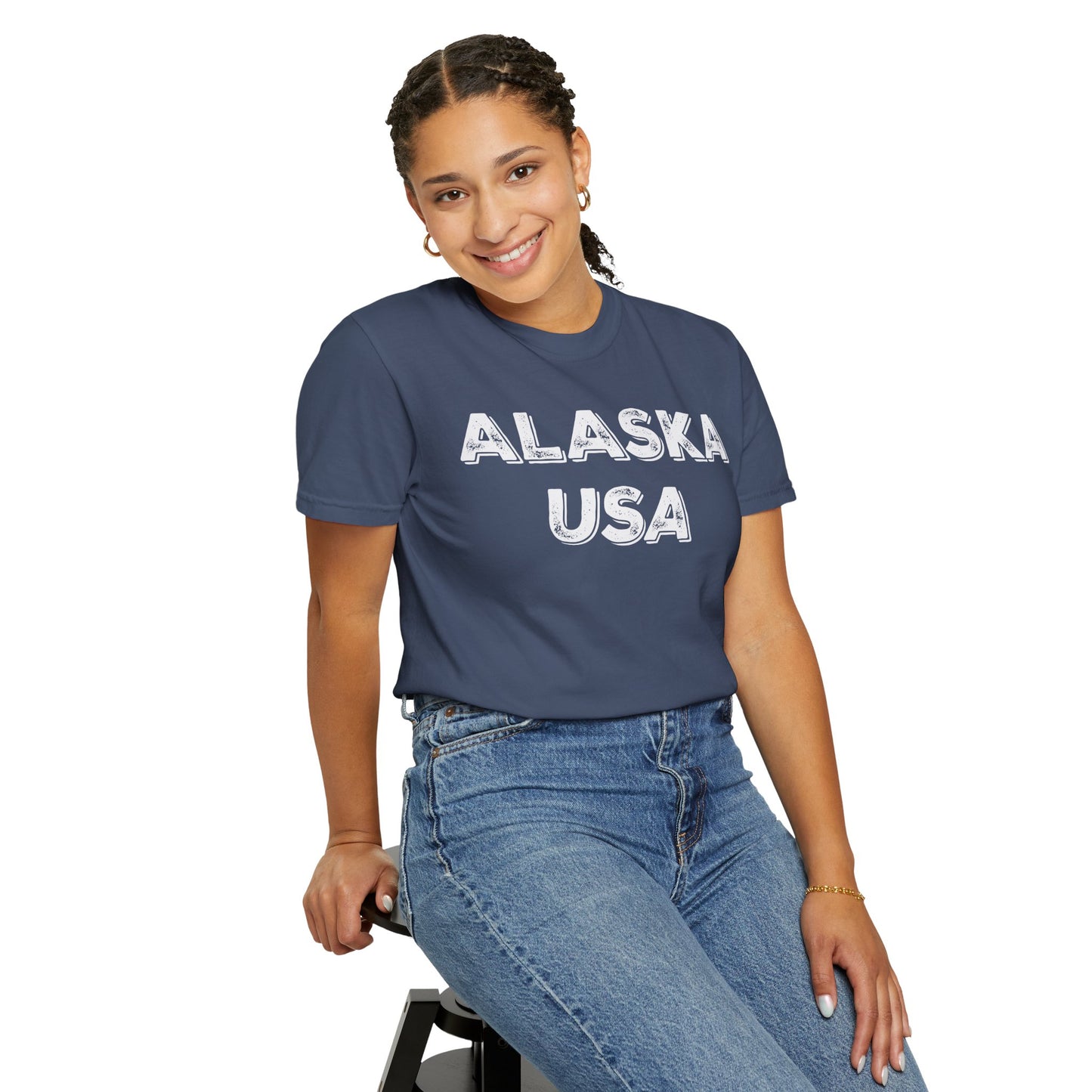 Alaska USA Graphic Unisex 100 Cotton T-Shirt c3