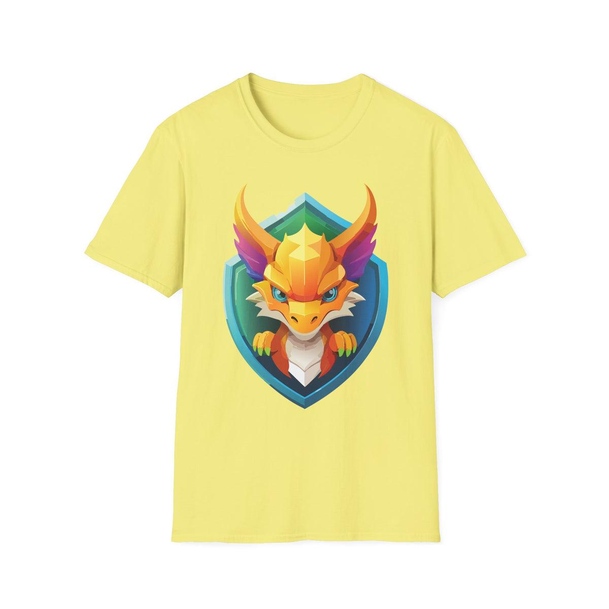 Dragon Graphic Tee Gildan Unisex 100 Cotton Tee Shirt with Animals m18