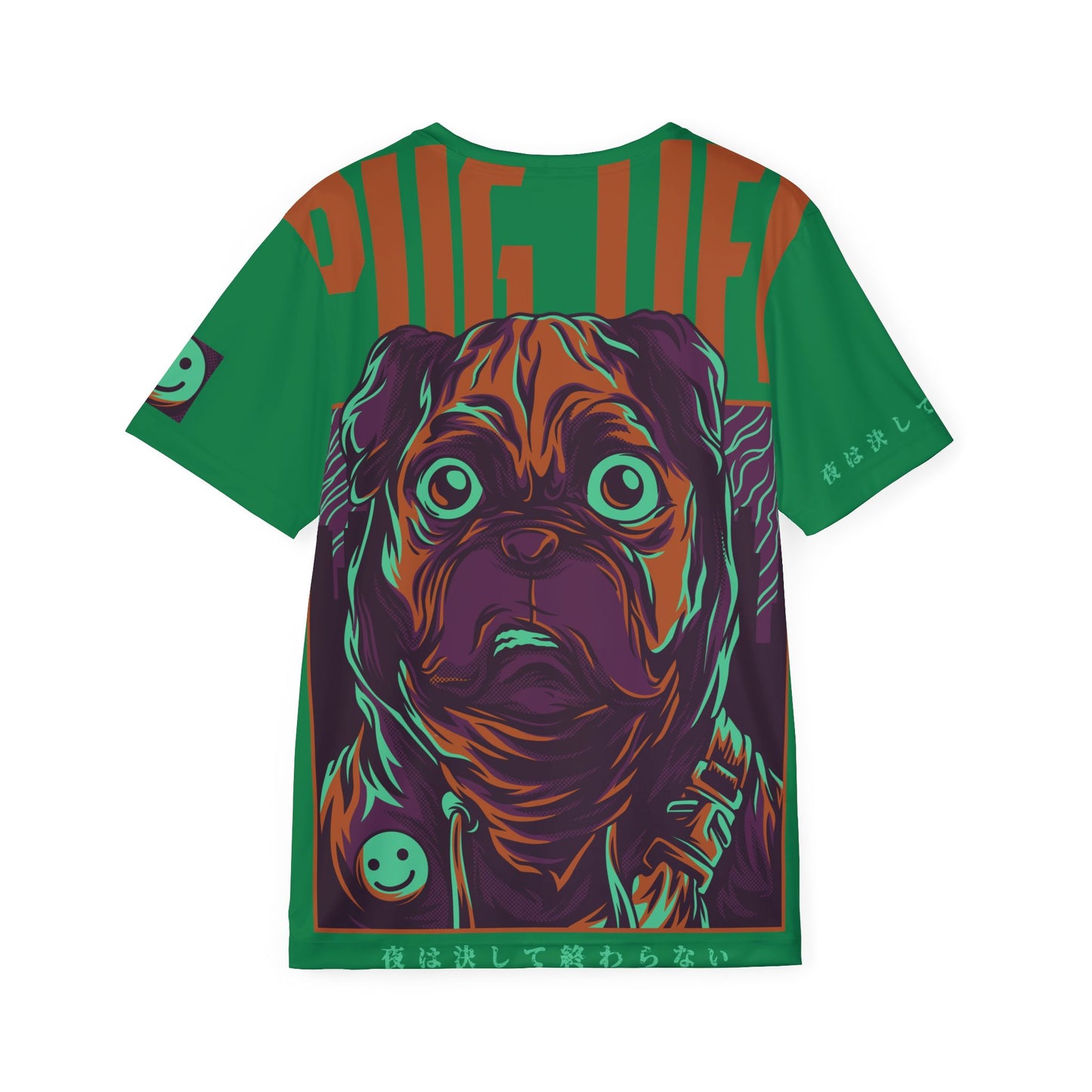 38-Be Fun Graphic T-Shirt, Art Design Poly Shirt, All Over Print Graphic Tee, Monsters T-Shirt, Cartoon Tees