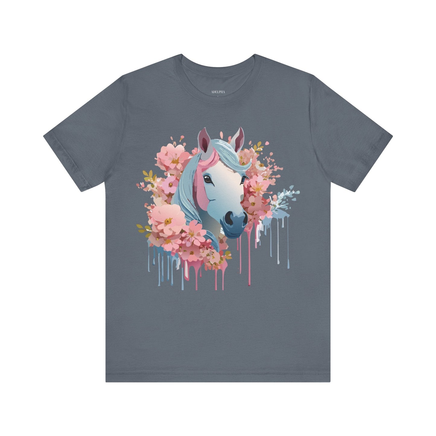 Horse Graphic Unisex 100 Cotton Vintage Animal Art T-Shirt 14