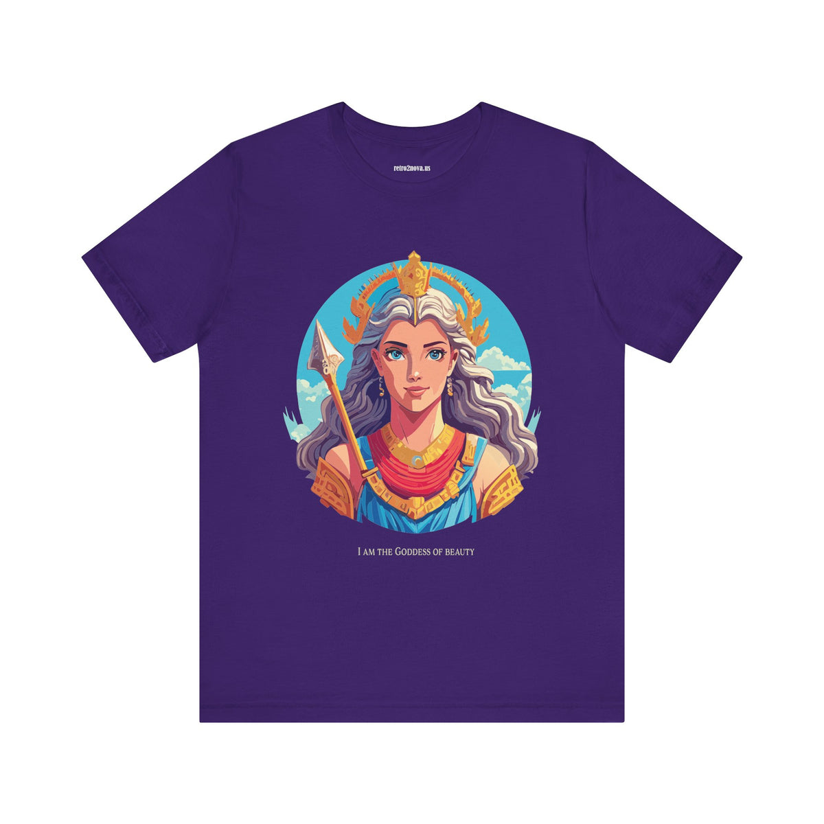 Goddess Graphic Unisex Cotton Bella+Canvas Tee ab108