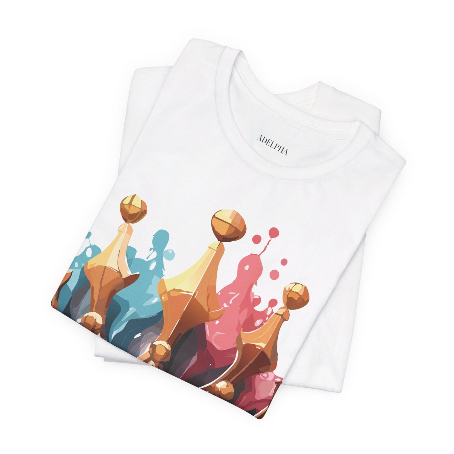 Adelpha Crown Graphic Tee Unisex Vintage Inspired Art Design Short Sleeve Premium Quality