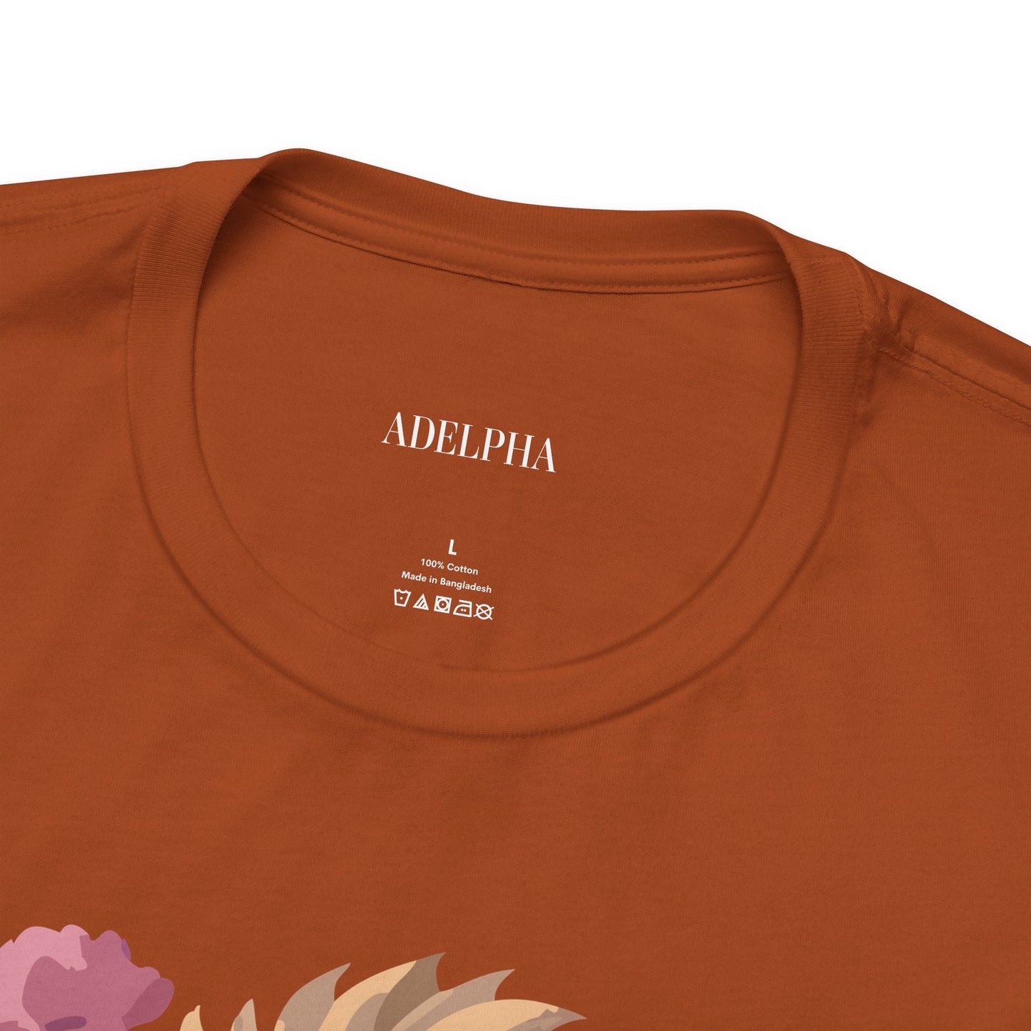 Adelpha Lion Shirt Unisex Graphic Tee Short Sleeve Vintage Style Lion Design Artwork