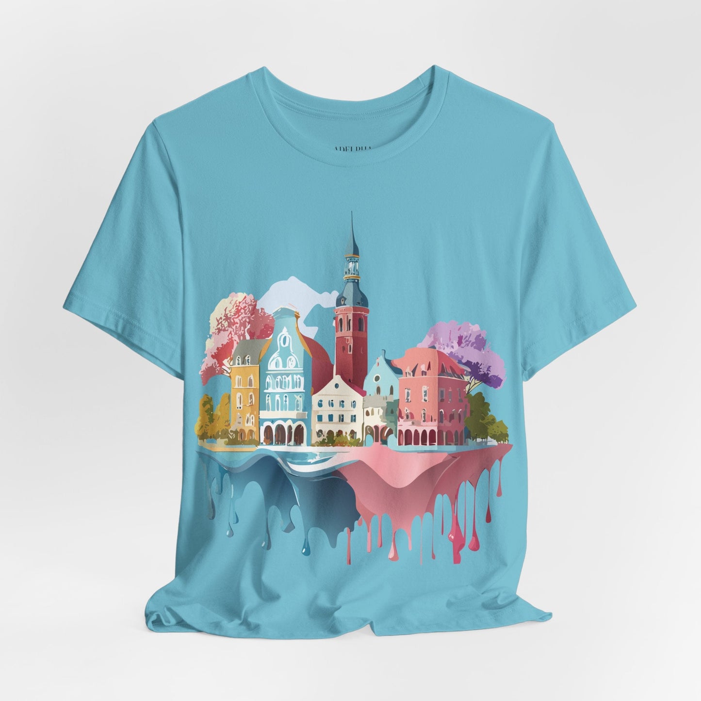Germany Tourist Shirt Unisex Graphic Tee With Vintage Adelpha Artwork Short Sleeve