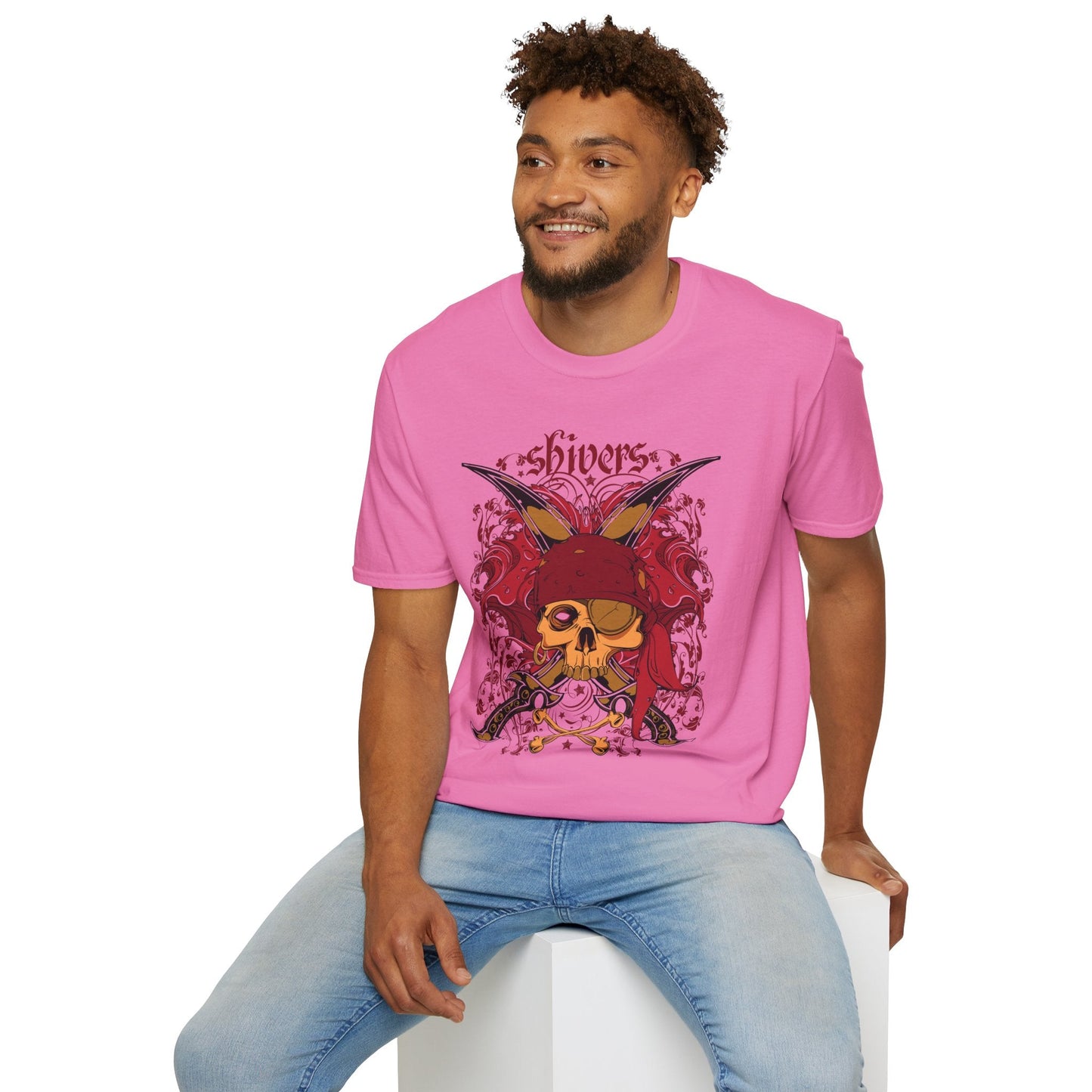 Art Design Graphic Tee Unisex Softstyle 64000 100 Percent Cotton Ring Spun For Art Lovers