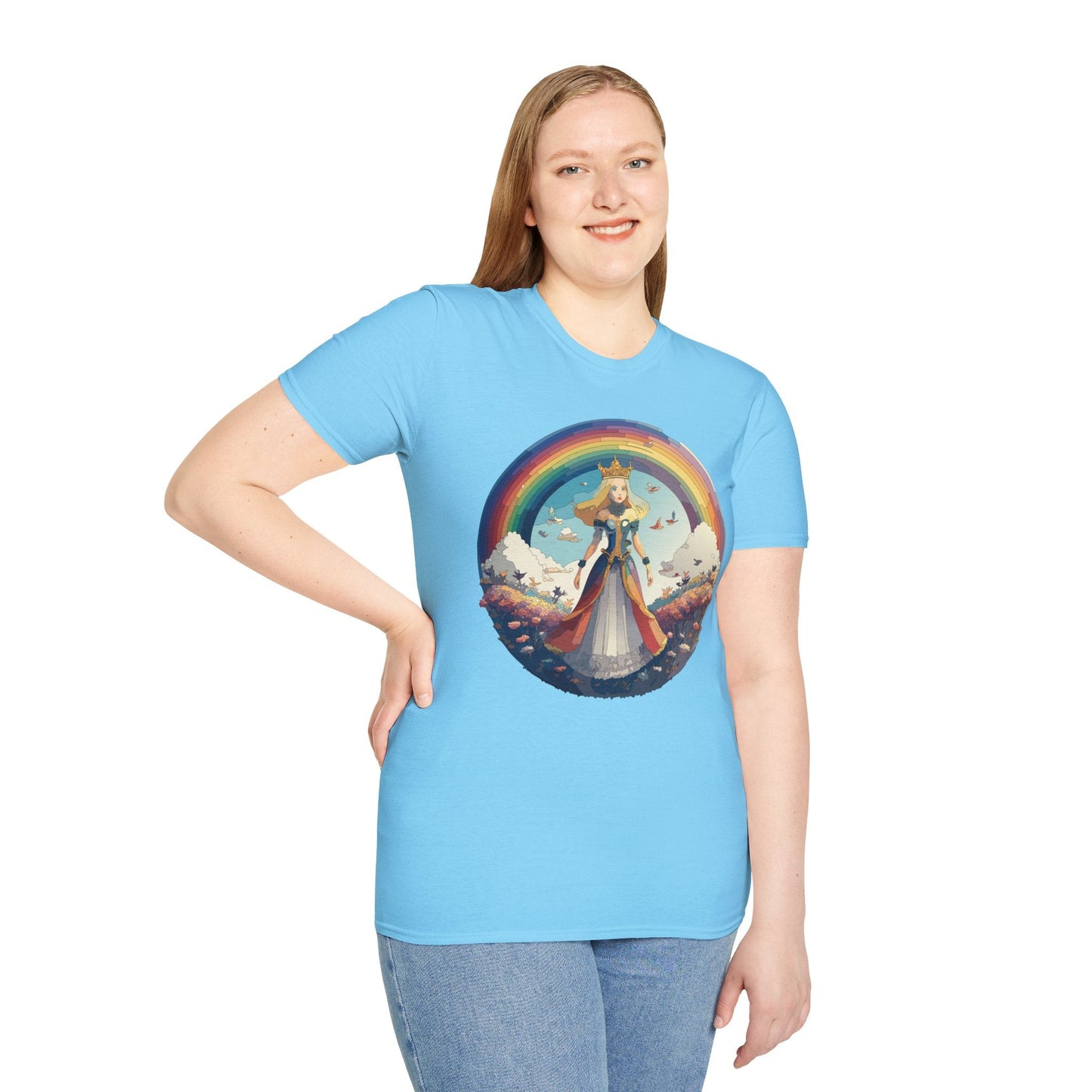 Womens Graphic T Shirts Art Design Shirt Unisex Softstyle Tee 100 Percent Cotton Gildan 64000
