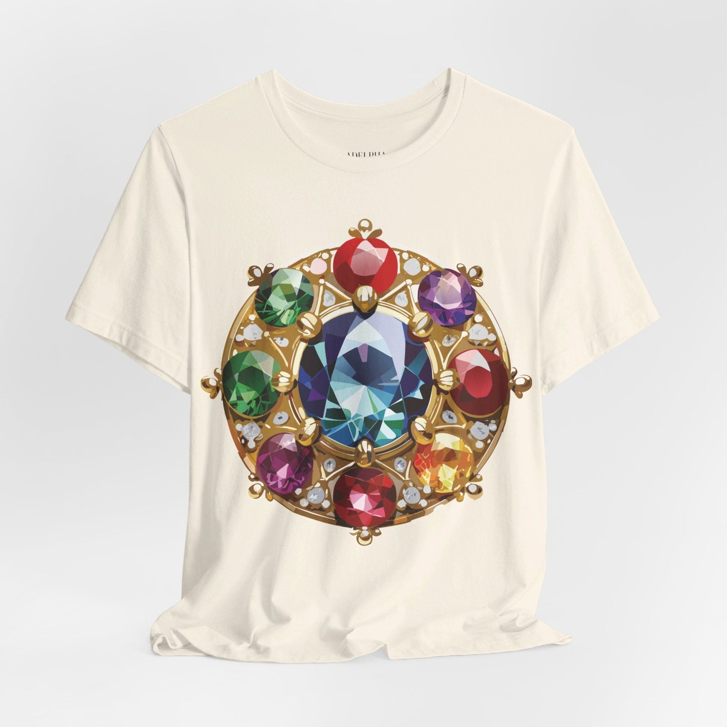 Jewelry Graphic Unisex 100 Cotton Vintage Treasure Art T-Shirt 40