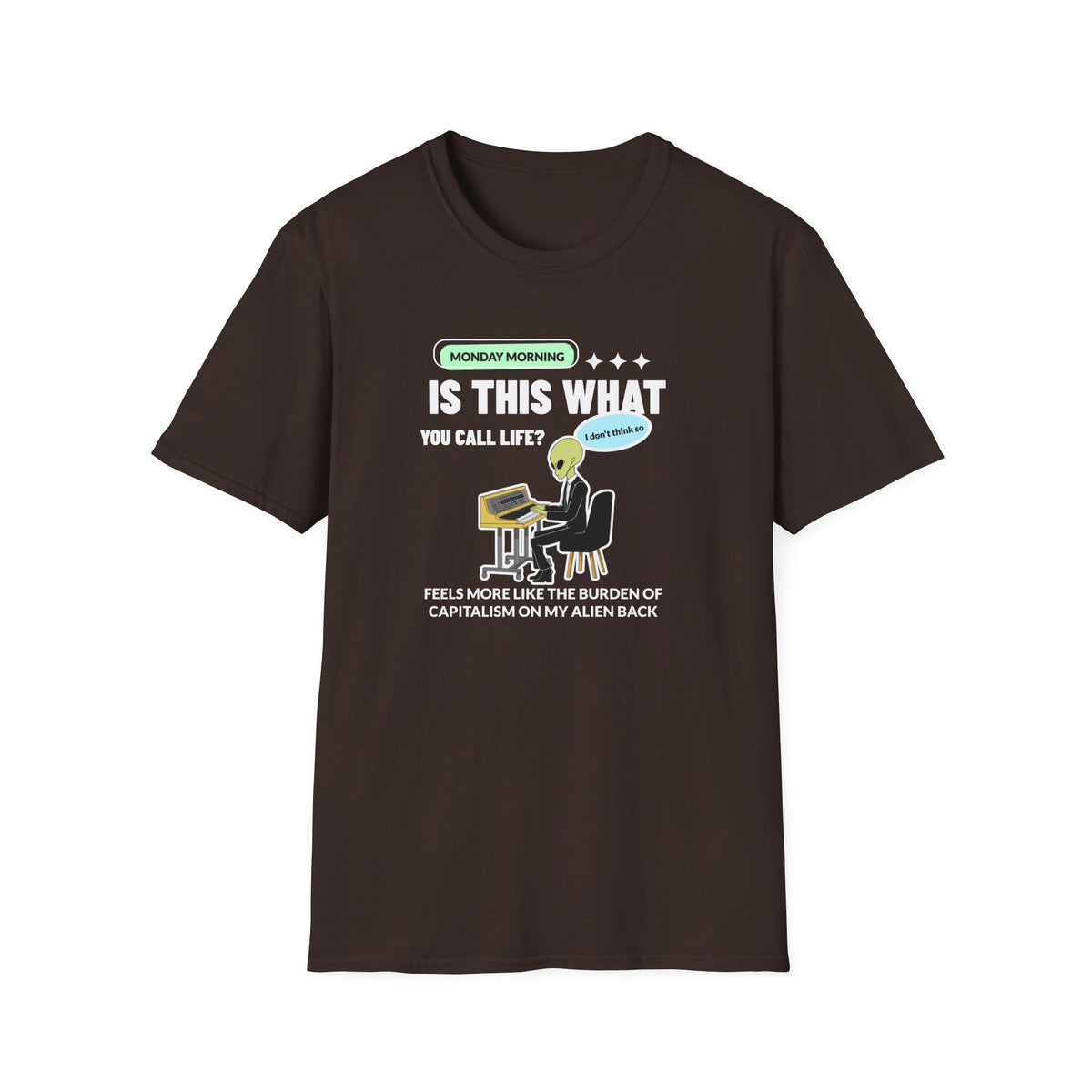 Funny UFO Aliens Graphic Unixes Gildan 100 Cotton Tee Shirt 120