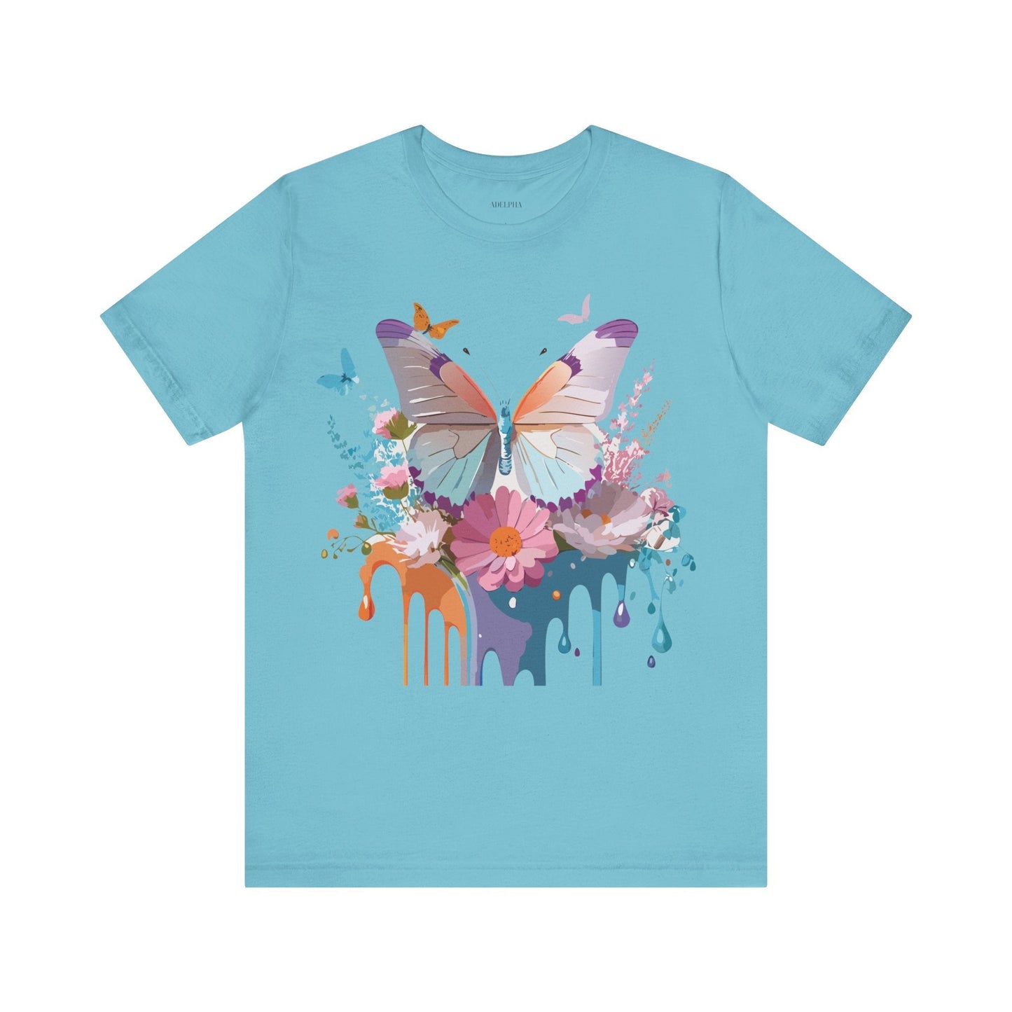 Butterfly Graphic Tee Adelpha Vintage Inspired Unisex Short Sleeve Shirt