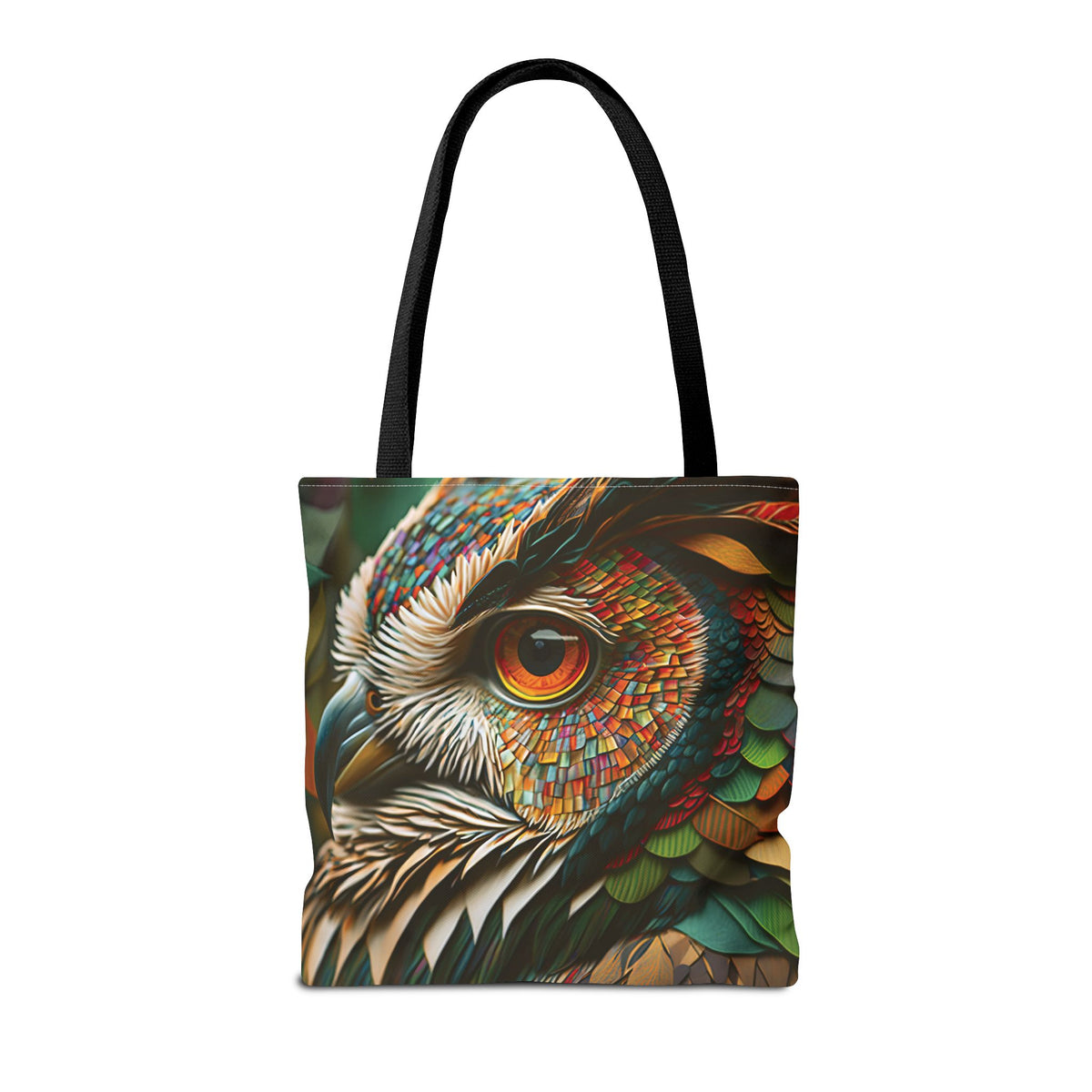 Bolsa de lona con estampados de animales 