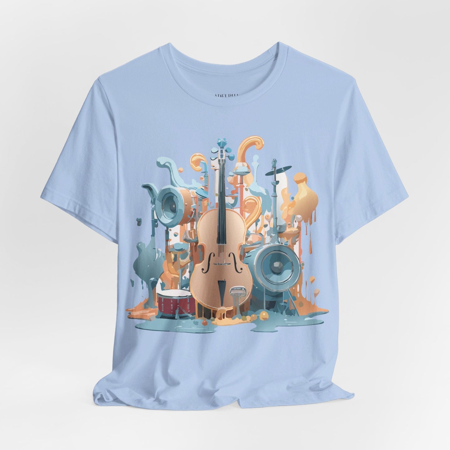 Adelpha Graphic Unisex Art Design Tee Vintage Inspired Short Sleeve T Shirt Premium Comfort