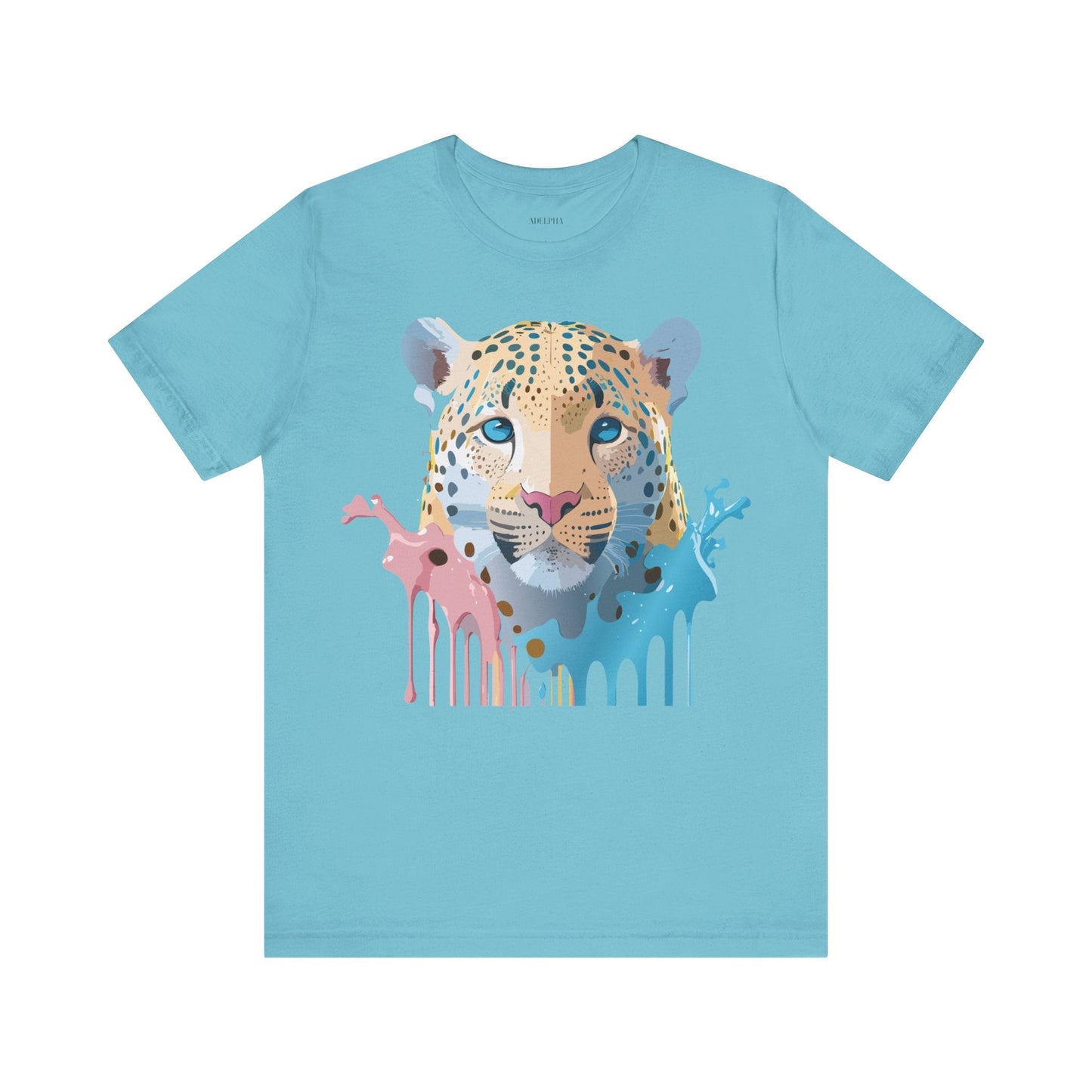 Adelpha Cheetah Graphic T Shirt Unisex Jersey Short Sleeve Vintage Art Tee