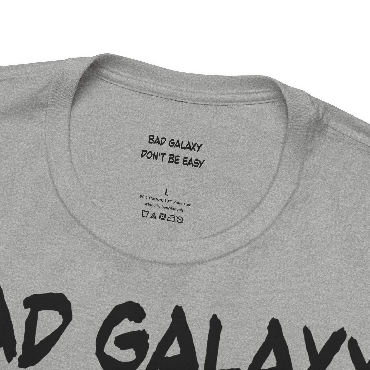 Funny Dog Tee Shirt From Bad Galaxy 100 Percent Cotton Made In USA With Eco Friendly Inks