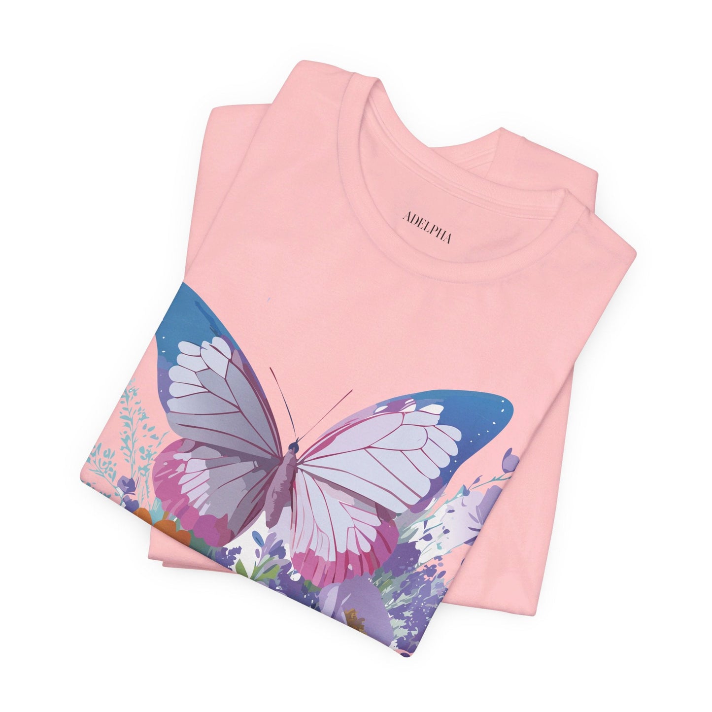 Unisex Butterfly Graphic Tee Adelpha Art Design Vintage Inspired Jersey Tee