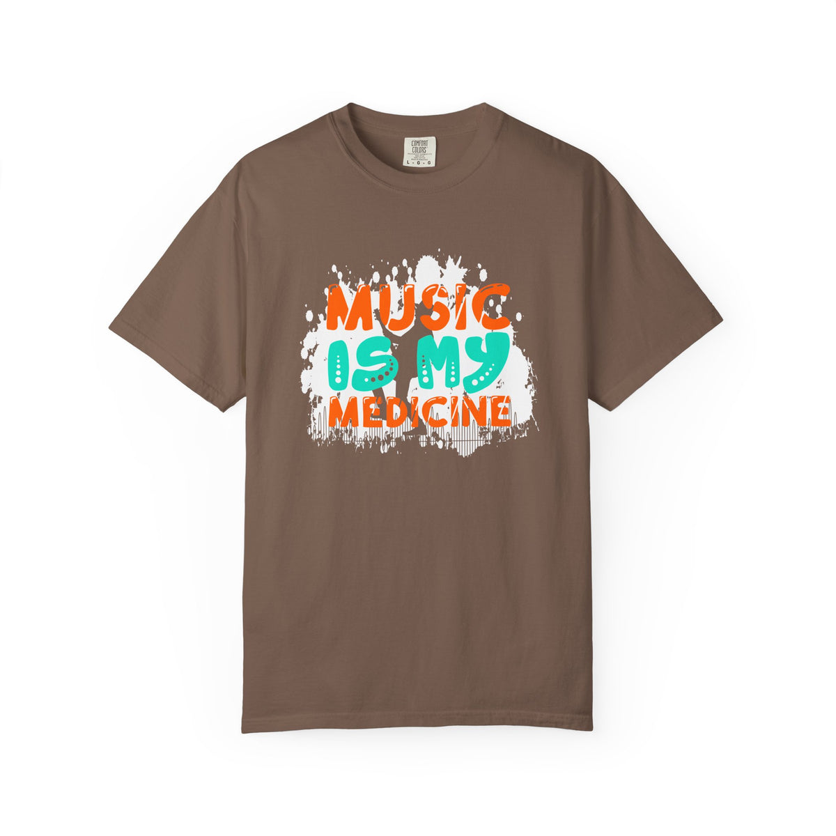 Music Is My Medicine T-shirt Music Lover Graphic Band Unisex Cotton Tee 068