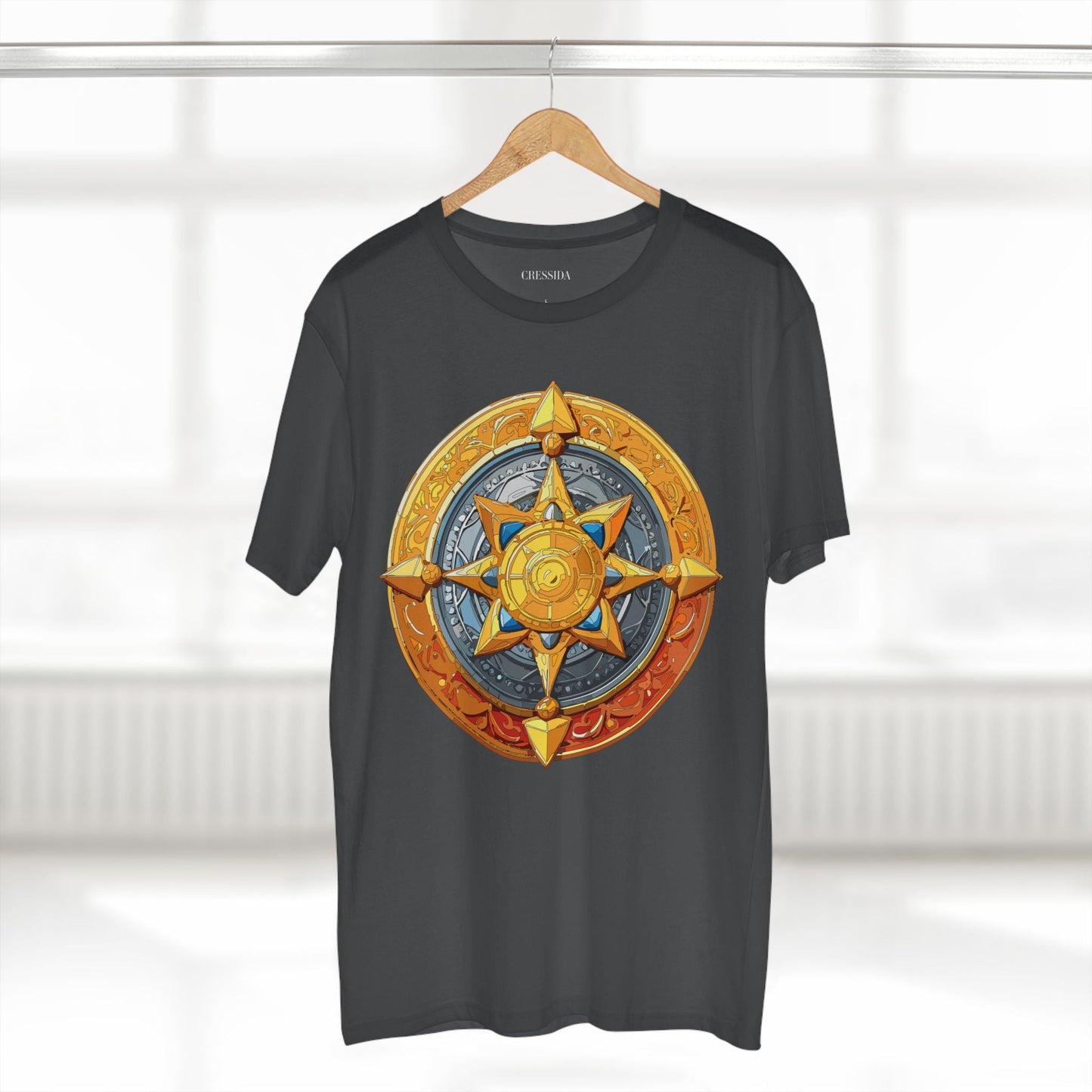 Antique Gold Coin Graphic Design T-Shirt Unisex 100 Cotton With Golden Print Artwork Tee 3