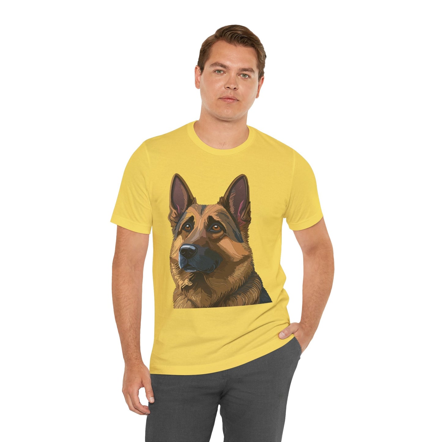 Unisex Animal Shirt With Art Design Tee Wild Animals Print Short Sleeve Comfort Tee