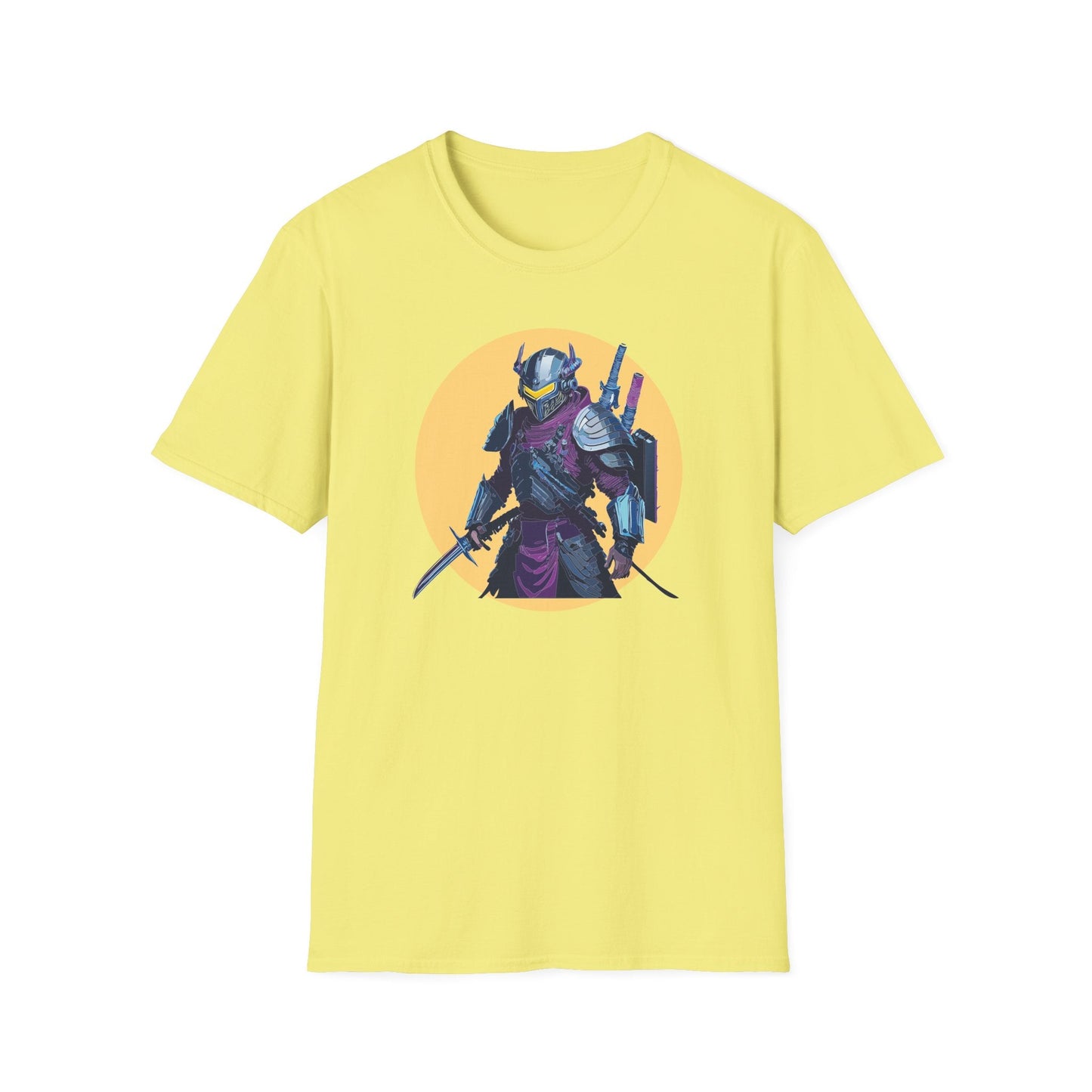 Samurai Shirt Unisex T Shirt Softstyle Gildan 64000 Cotton Tee Breathable Comfortable