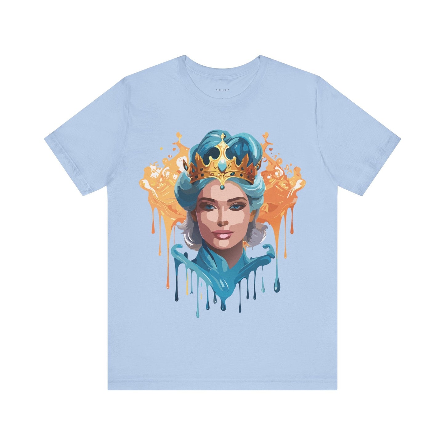 Queen Woman Portrait Graphic Unisex 100 Cotton Vintage Artwork Tee 17