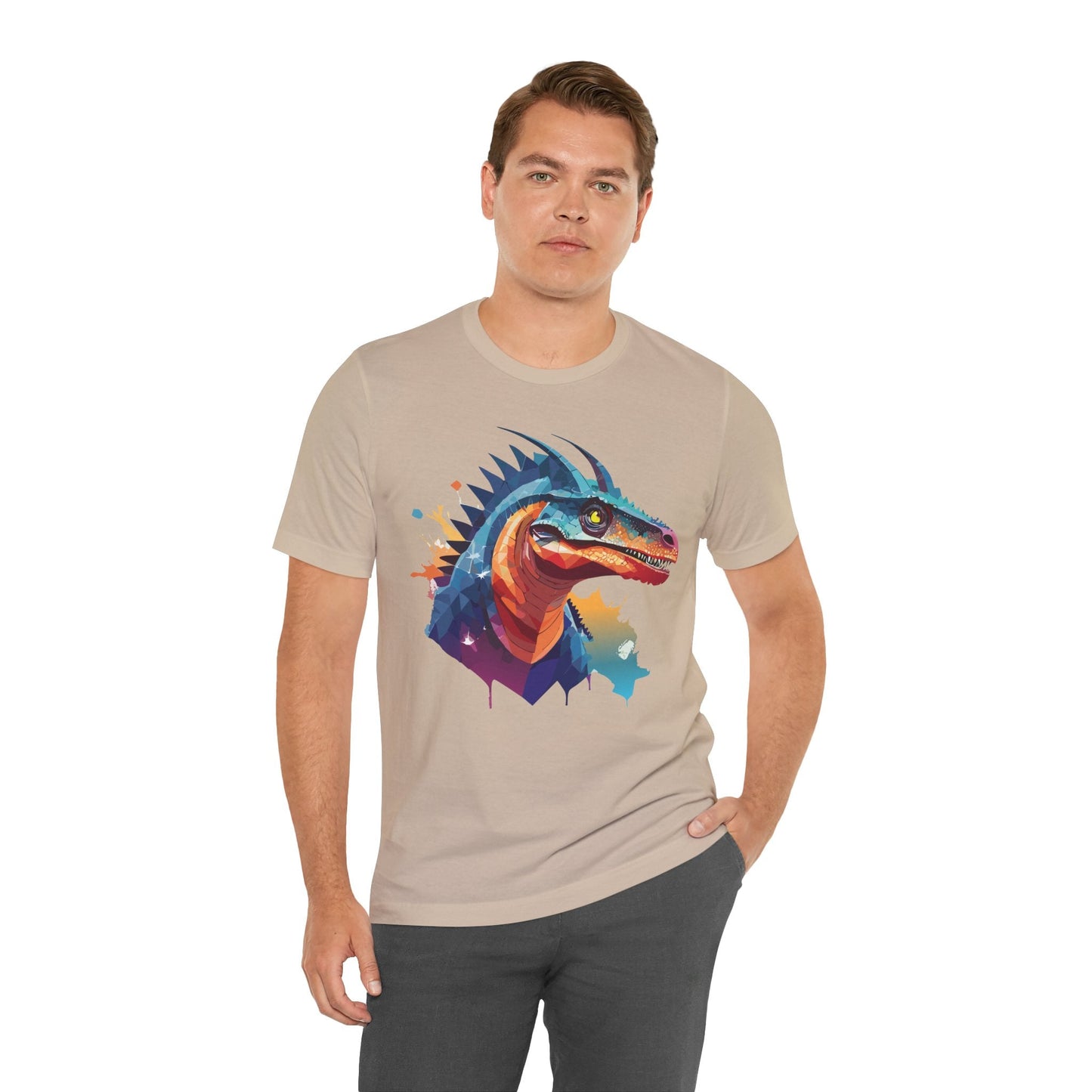 Unisex Animal Tee Shirt With Animals Art Design Wild Animals Shirt For Everyday Wear