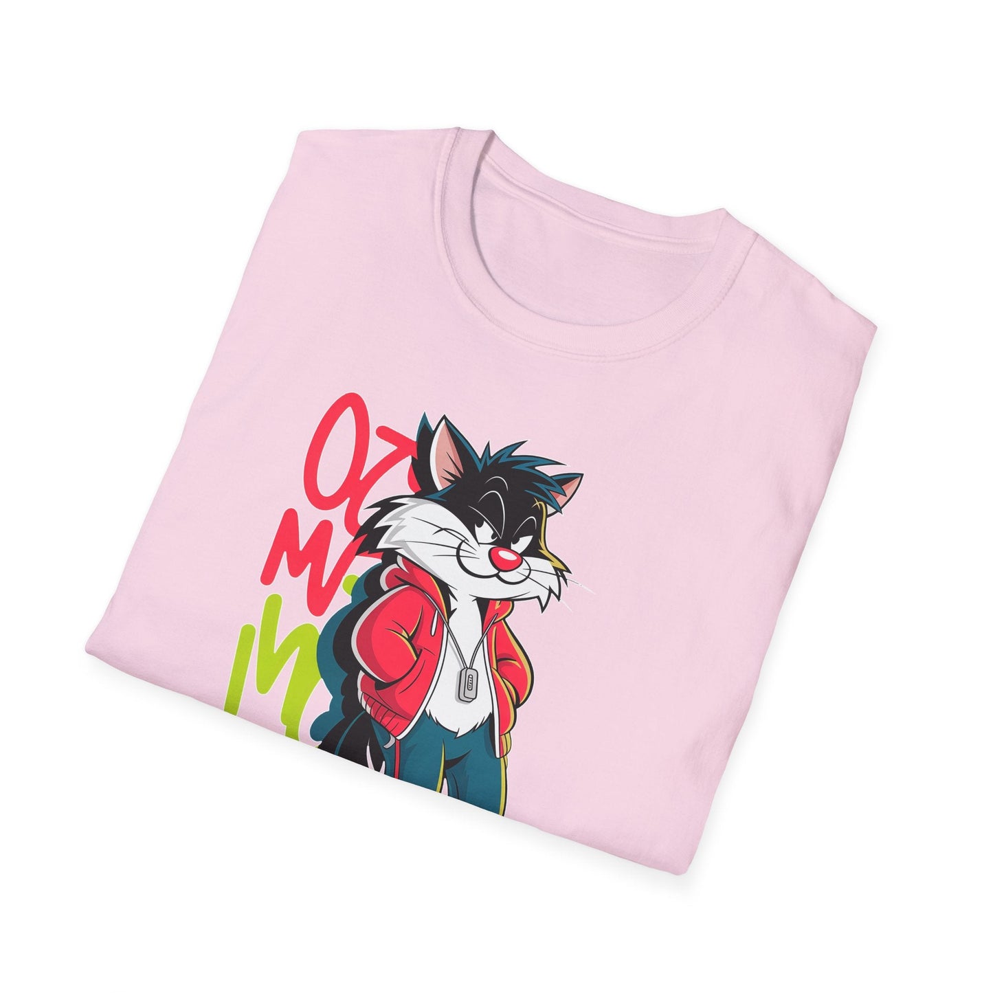 Cartoon T Shirt With Animals And Animation Tee For Unisex Softstyle Gildan 64000