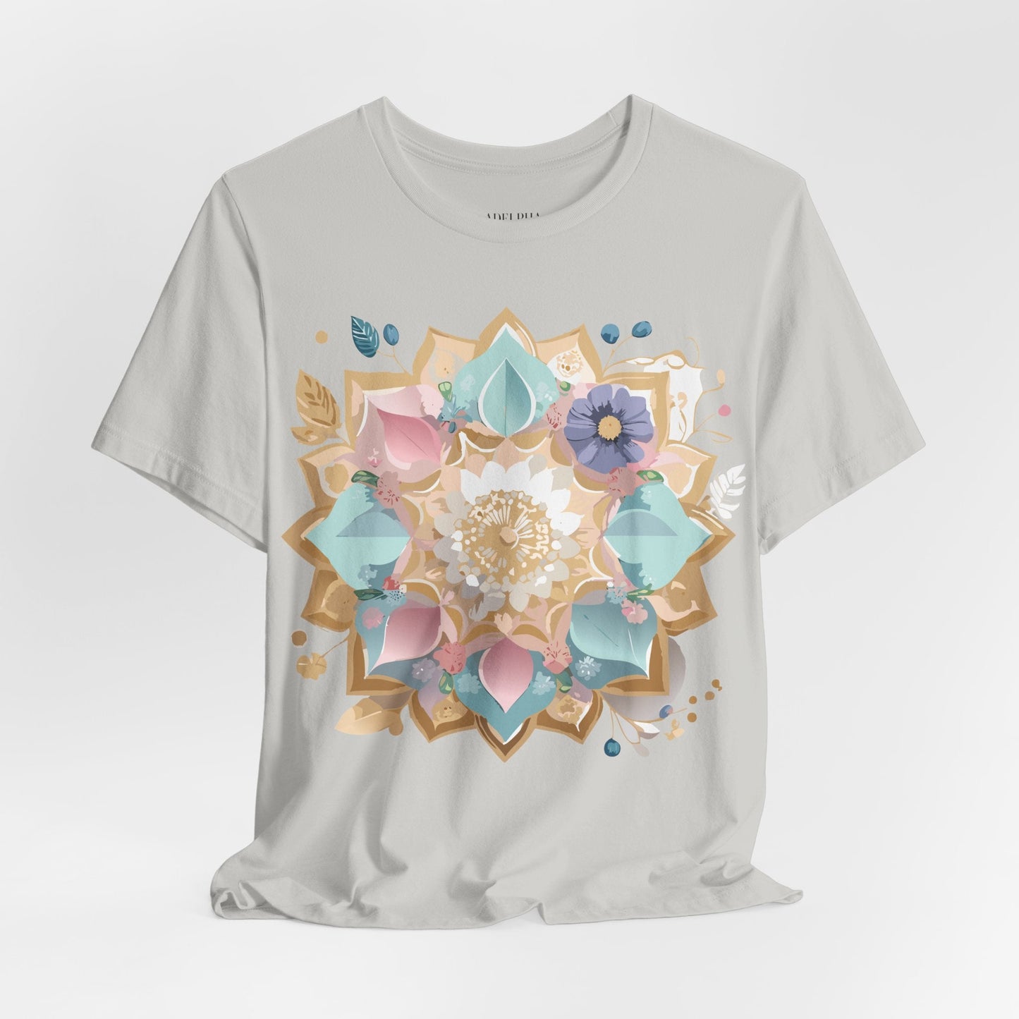 Adelpha Mandala Graphic Tee Unisex Jersey Short Sleeve Vintage Inspired Artwork Shirt